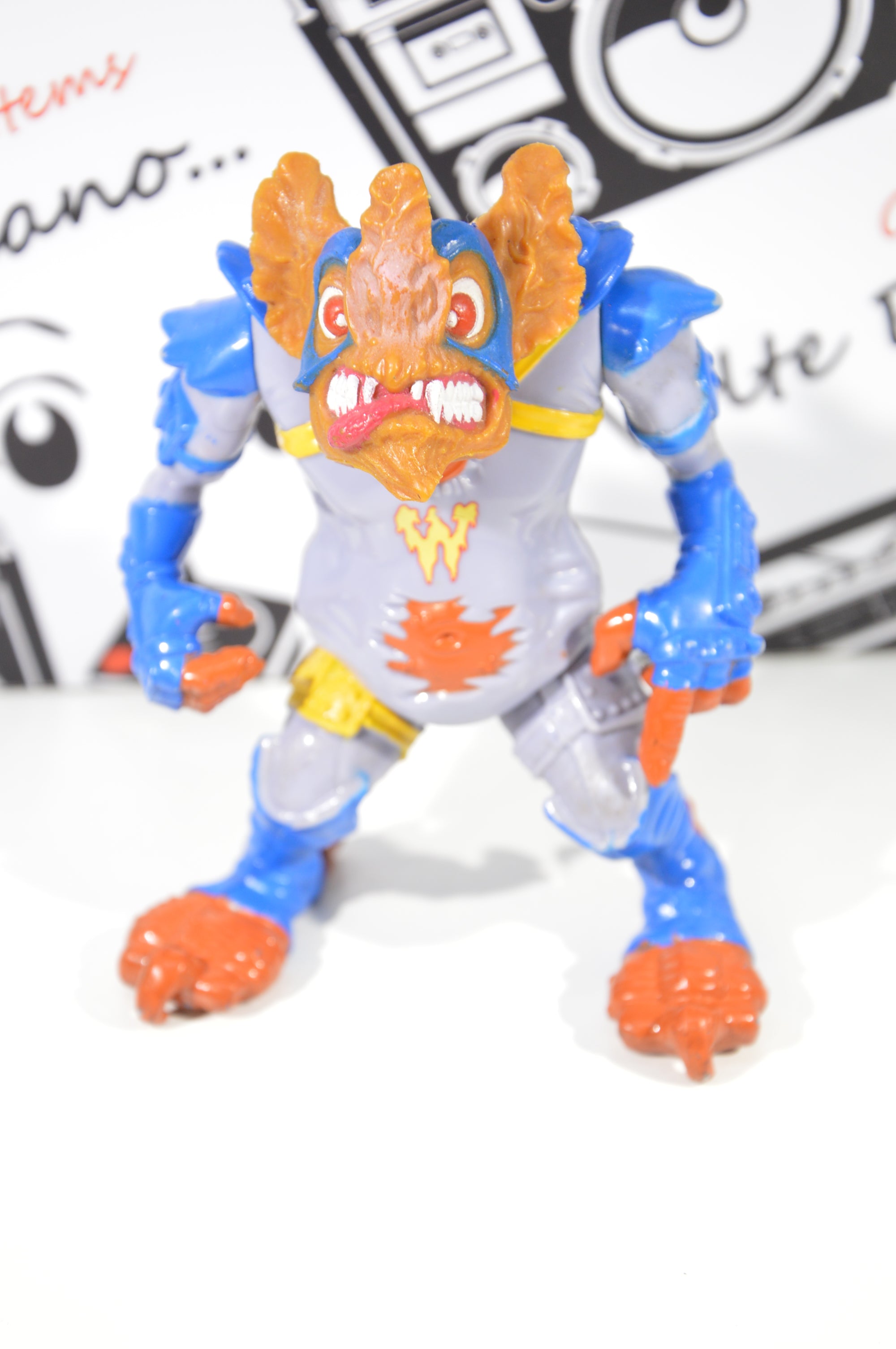 Action figure tartarughe ninja Wingnut 1990 playmates toys Mirage studios