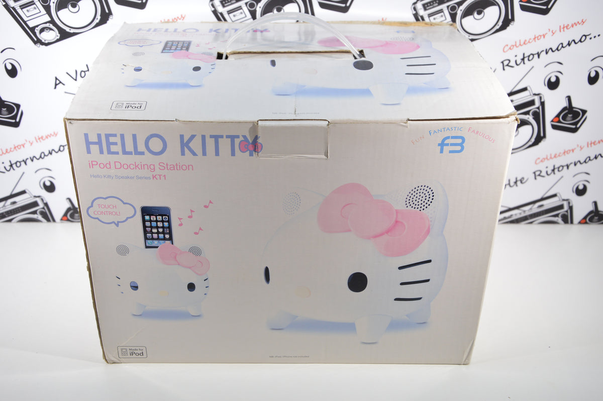 Hello Kitty iPod docking station speaker series KT1 Sanrio da collezione