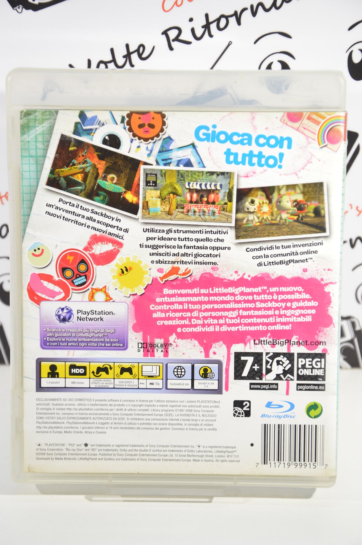 Little Big planet PlayStation 3 7+ Multilingua