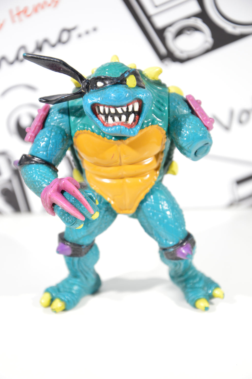 Action figure tartarughe ninja Slash 1990 playmates toys Mirage studios