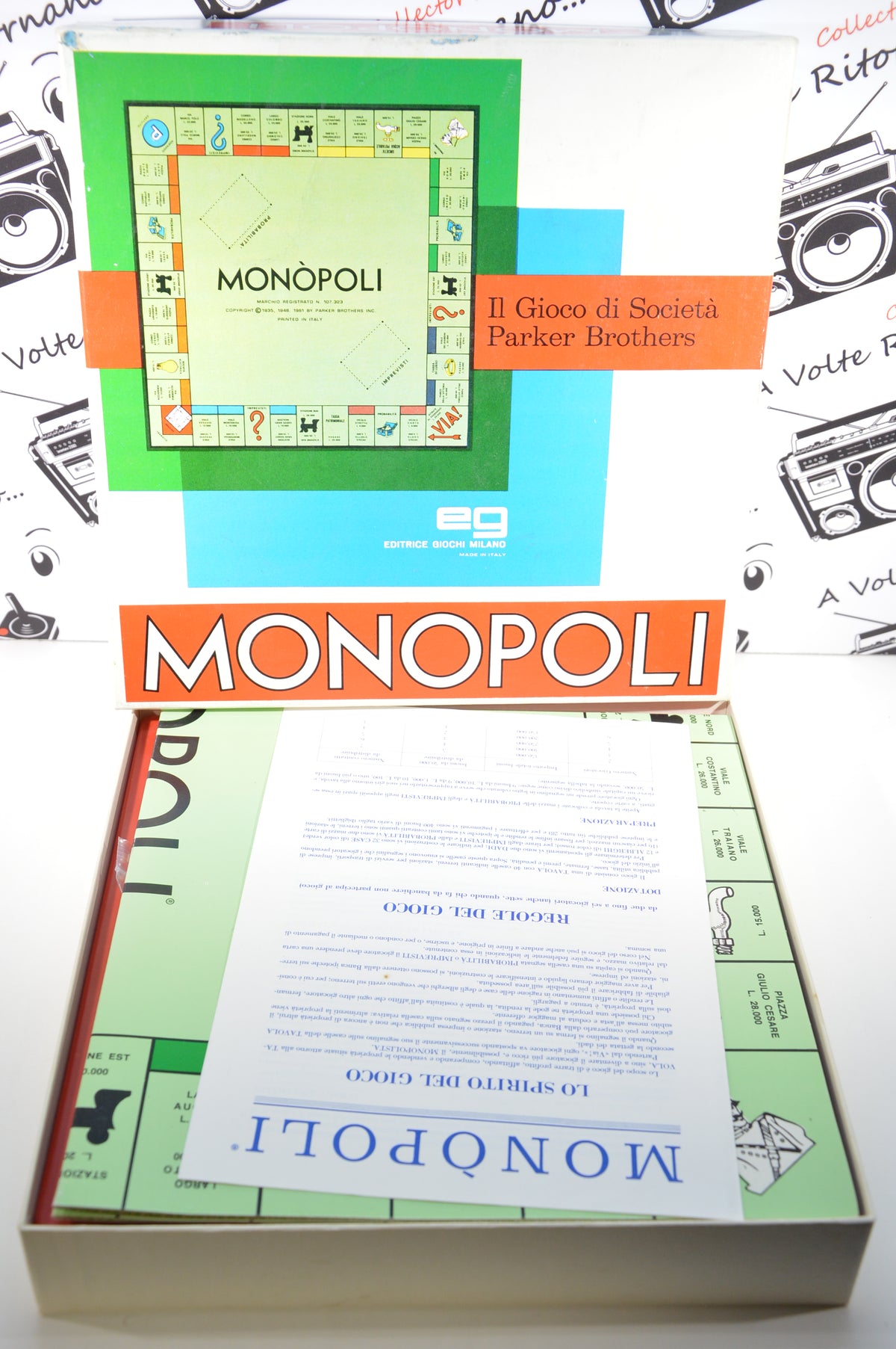 Monopoli vintage anni 80' completo Editrice giochi ottime condizioni