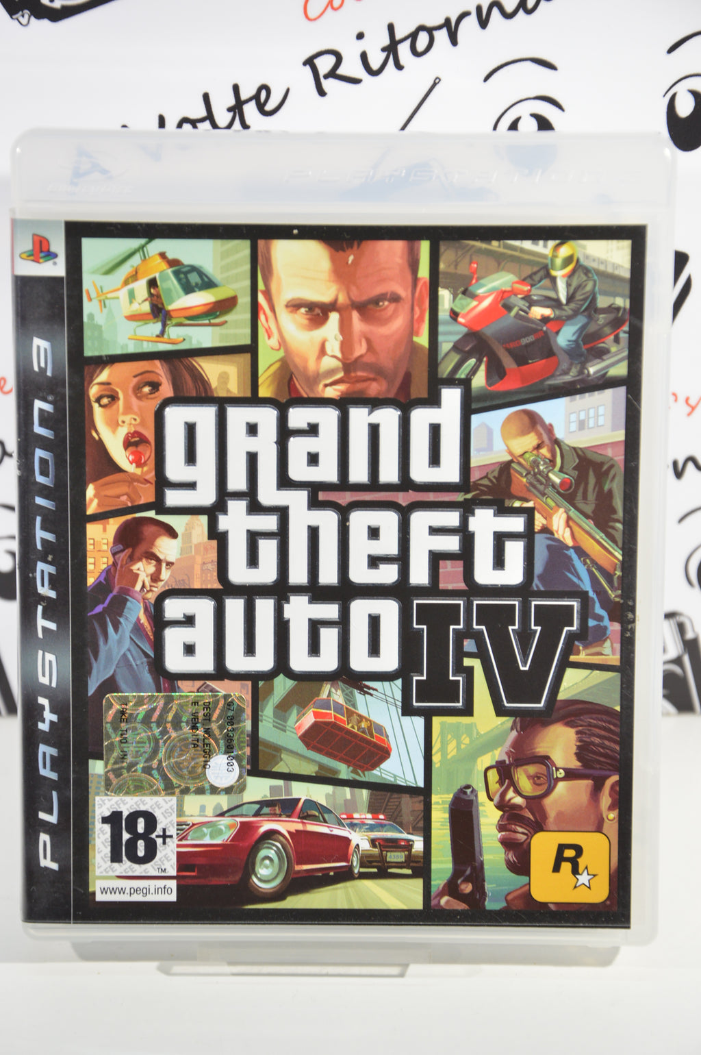 Grand Theft Auto IV PlayStation 3 18+ Multilingua con mappa