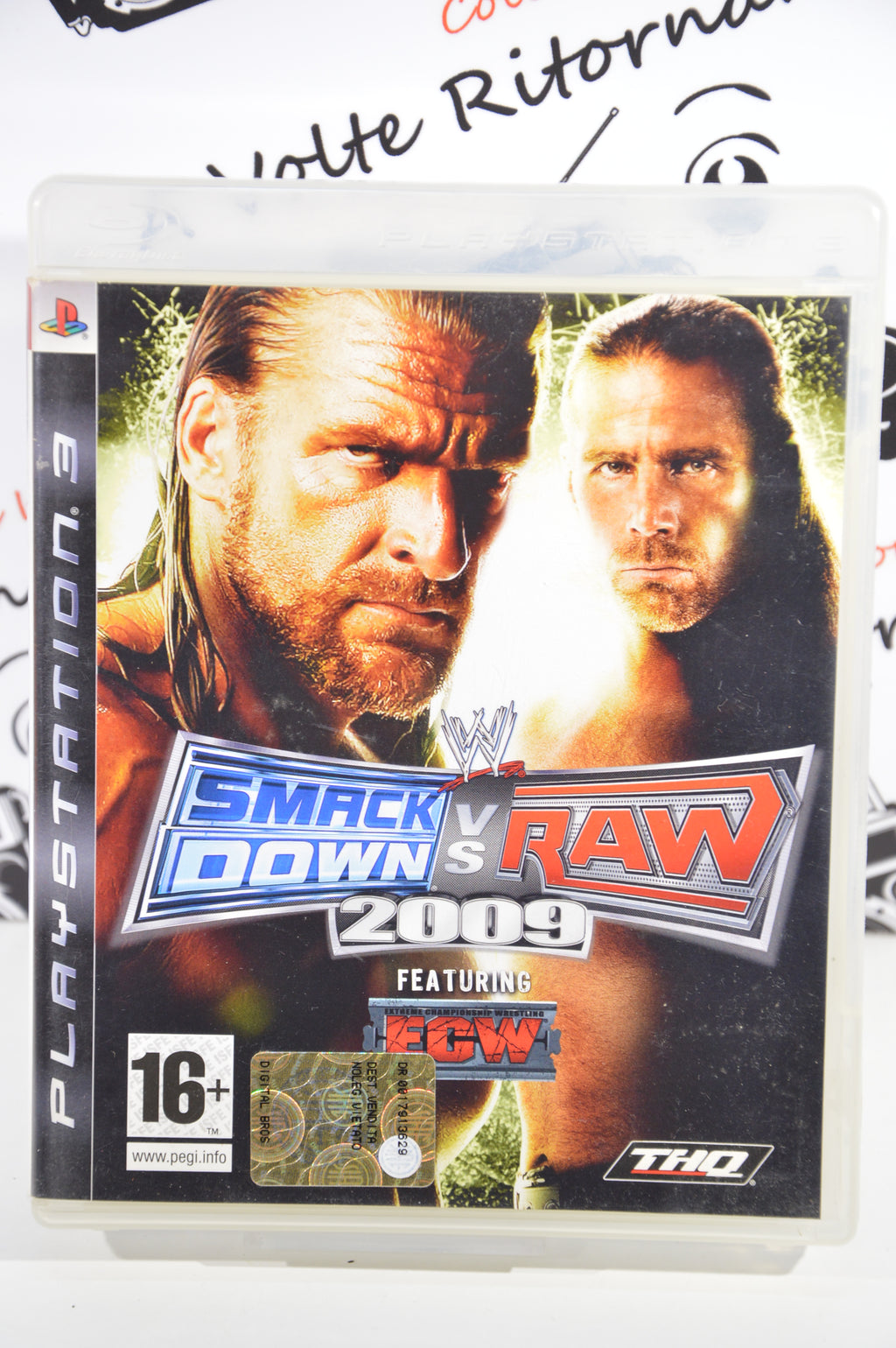 Smackdown vs Raw 2009 Playstation 3 16+ Multilingua Ita