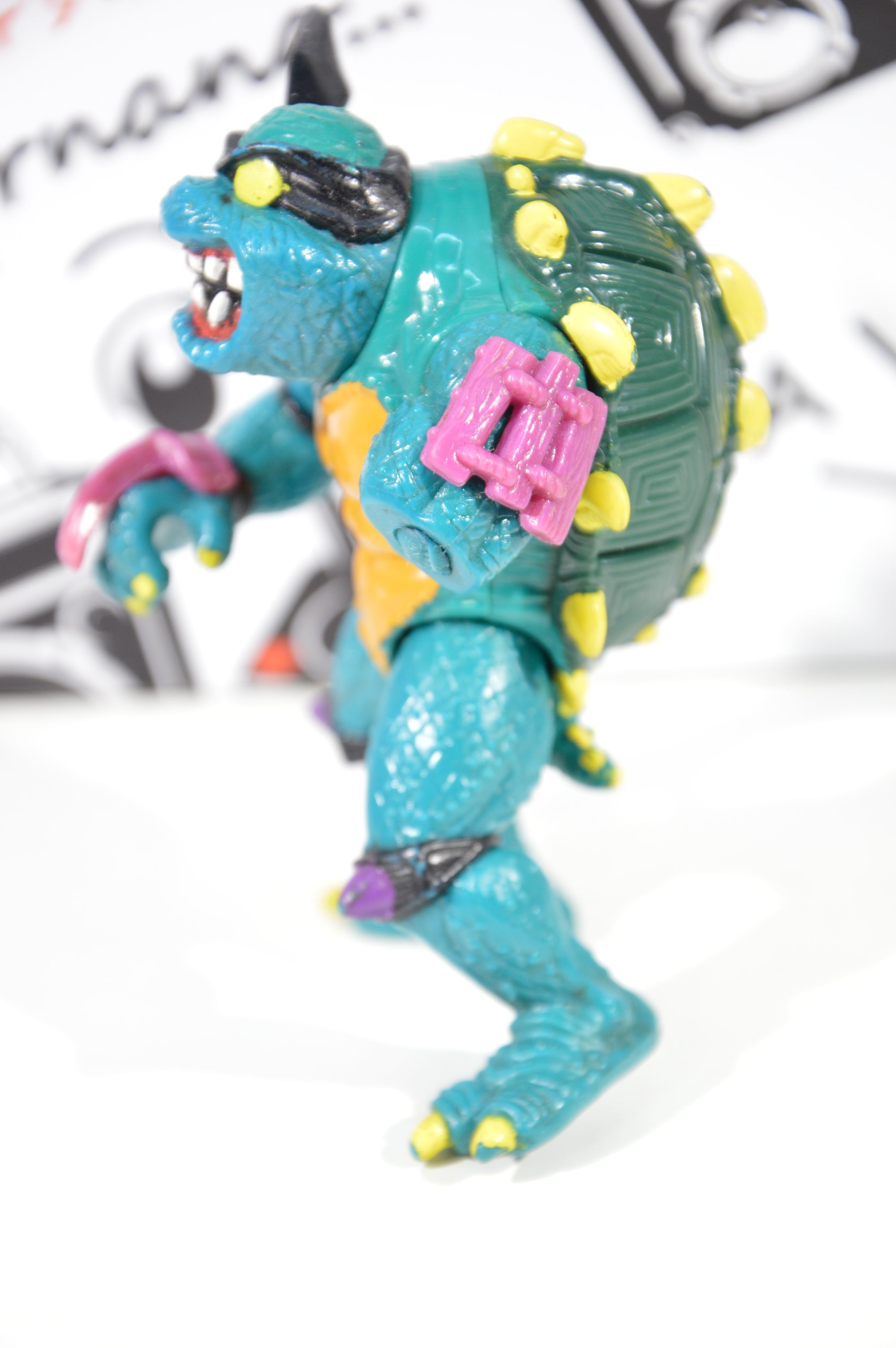 Action figure tartarughe ninja Slash 1990 playmates toys Mirage studios