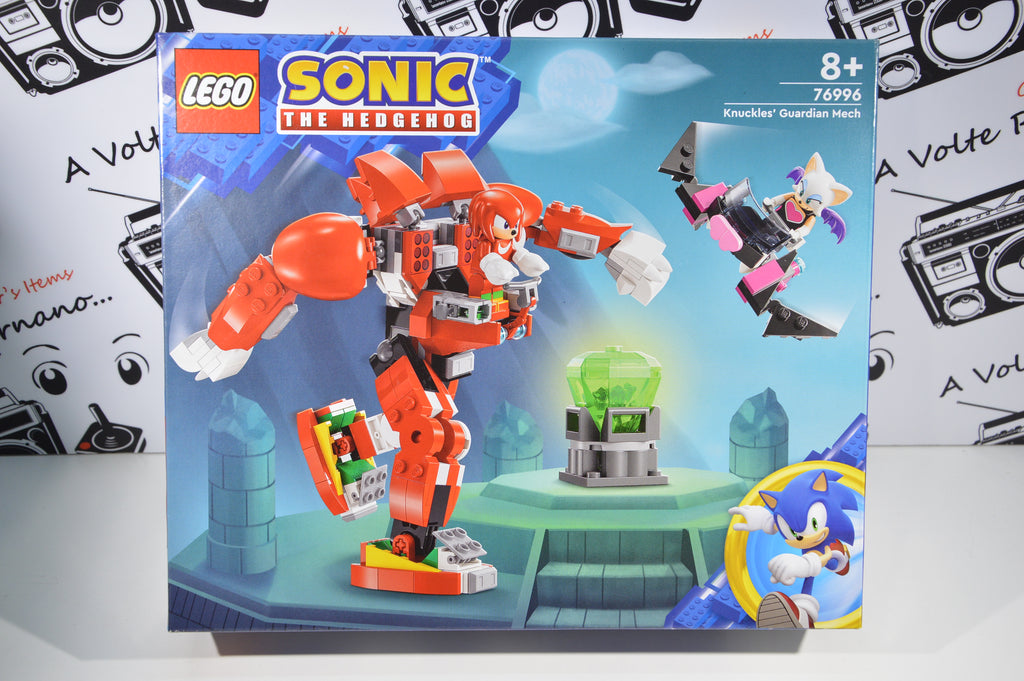 Lego Sonic the hedgehog 76996 Knuckles' guardian mech 8+ nuovo sigillato
