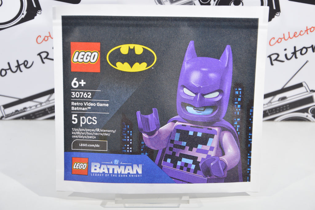 Lego 30762 Retro video game Batman minifigure 6+ nuovo sigillato