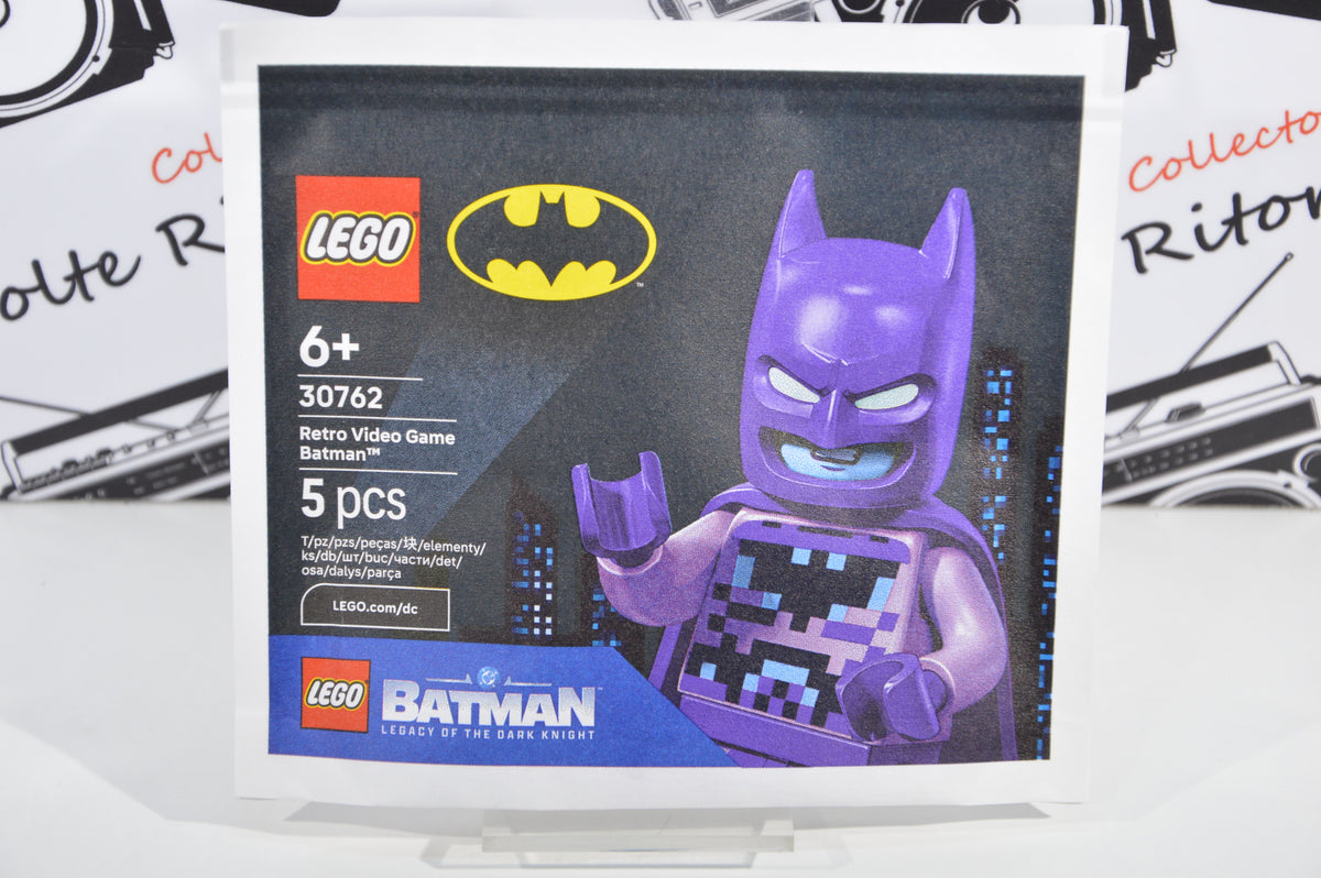 Lego 30762 Retro video game Batman minifigure 6+ nuovo sigillato