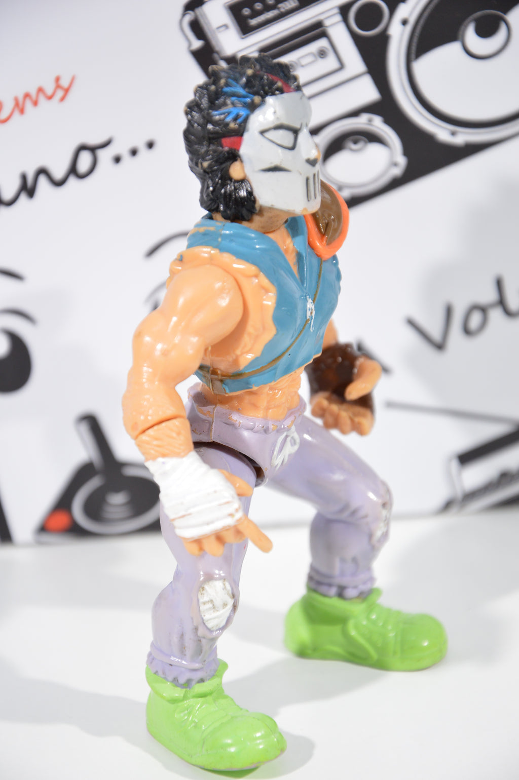 Action figure tartarughe ninja Casey Jones 1989 playmates Mirage studios
