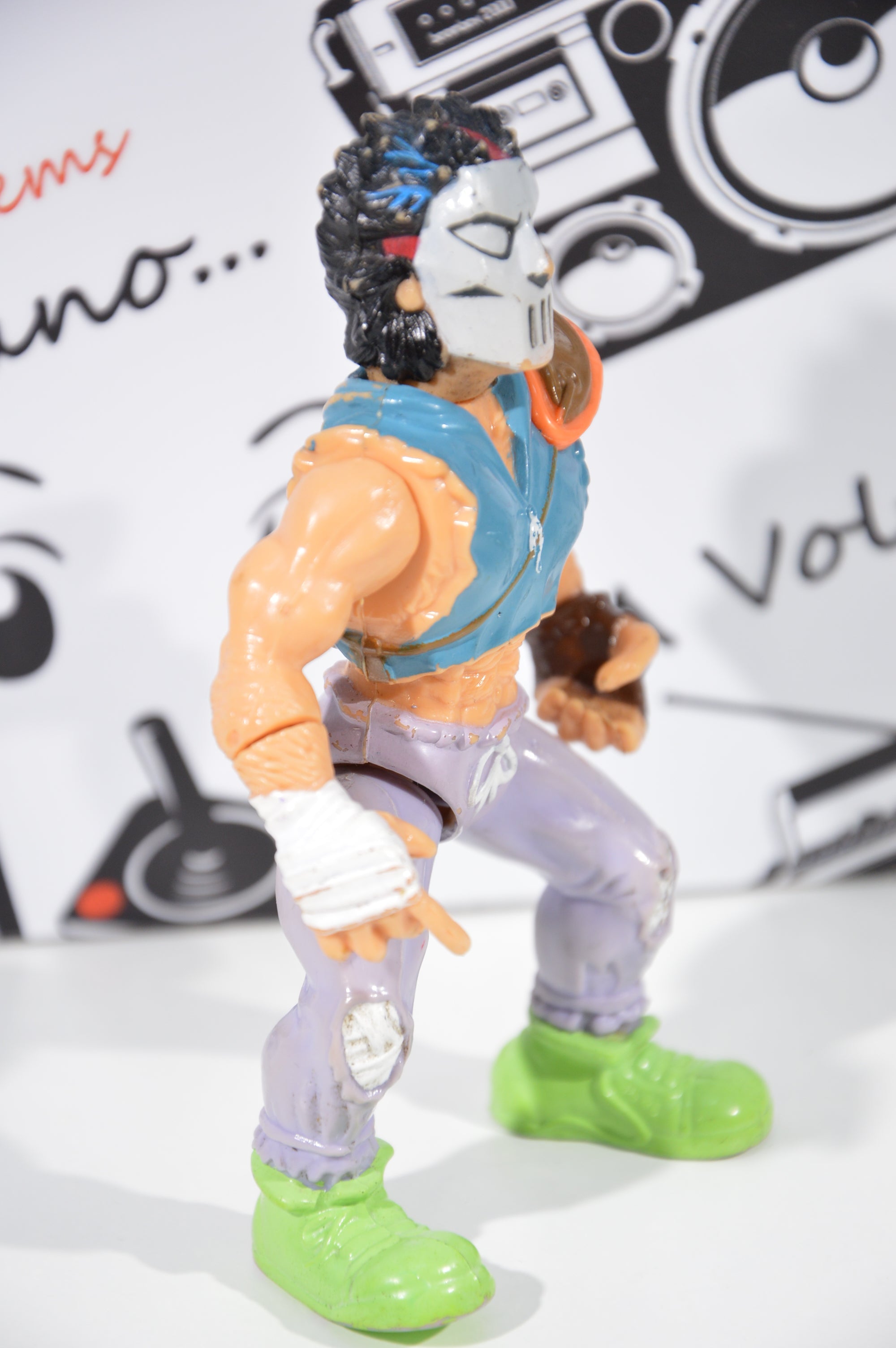 Action figure tartarughe ninja Casey Jones 1989 playmates Mirage studios