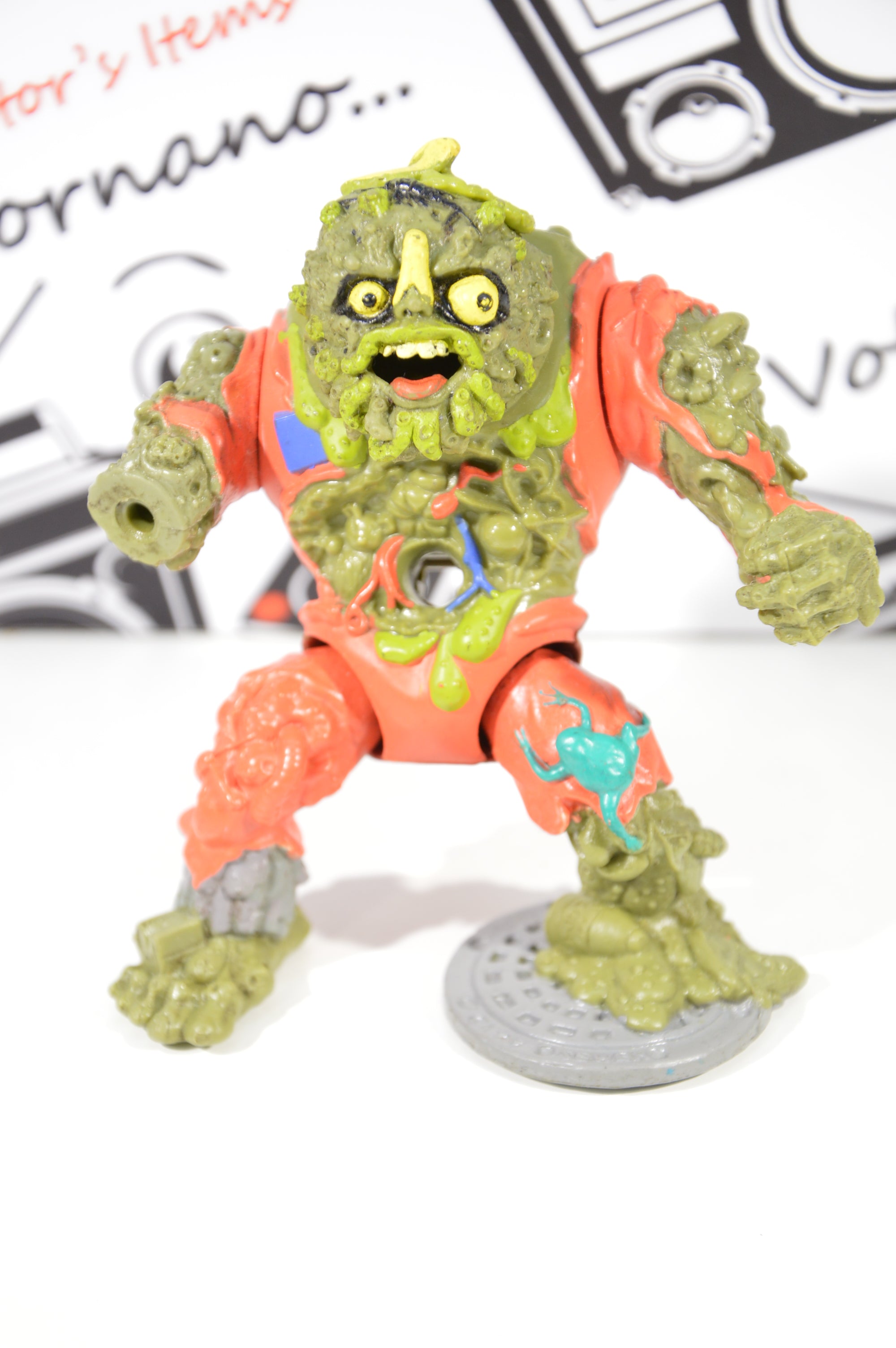 Action figure tartarughe ninja Muckman 1990 playmates toys Mirage studios