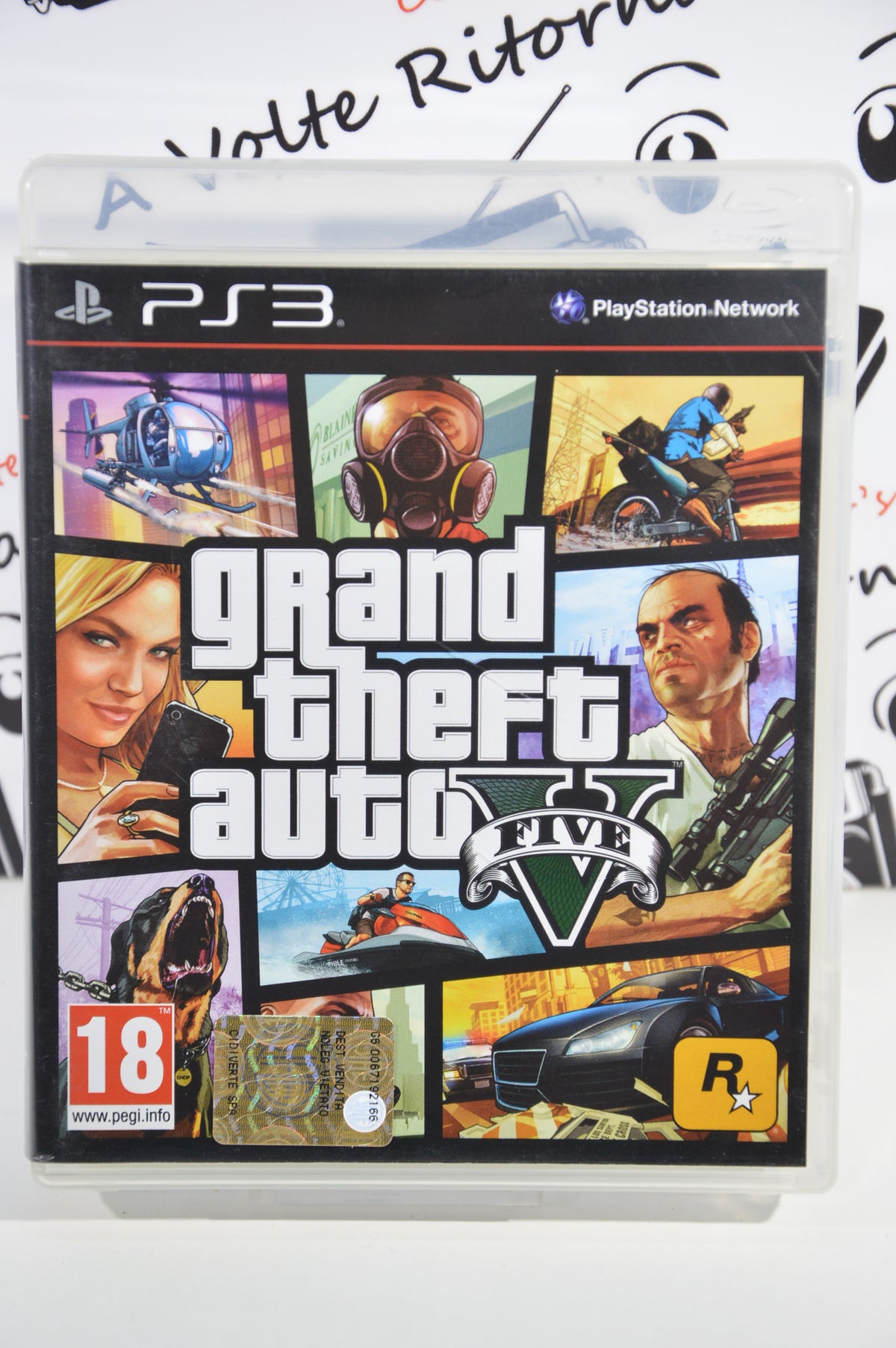 Grand Theft Auto V PlayStation 3 18+ Multilingua con mappa