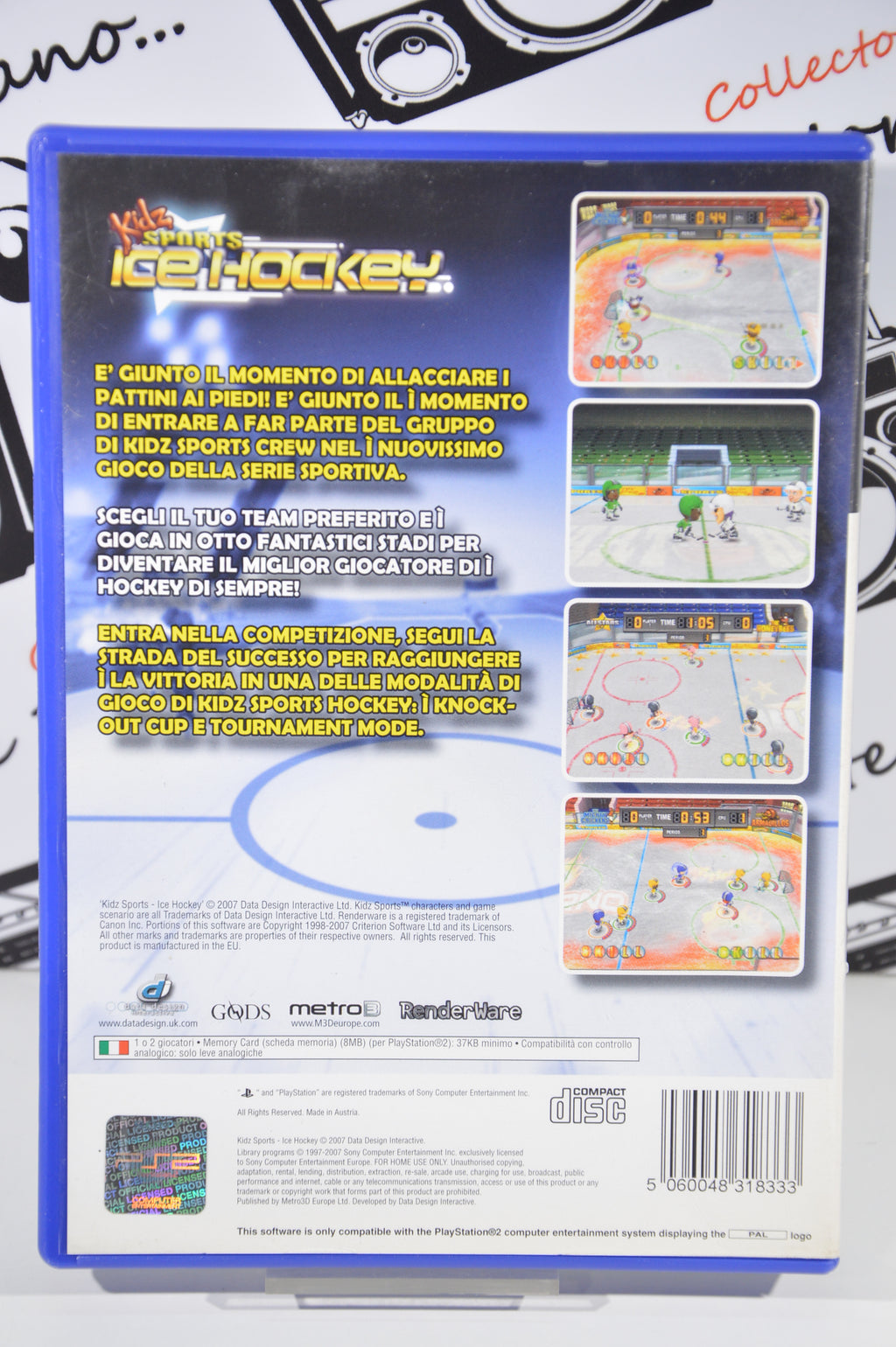 Kidz Sports ice hockey Playstation 2 3+ Multilingua