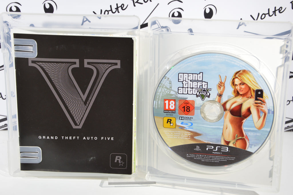 Grand Theft Auto V PlayStation 3 18+ Multilingua con mappa