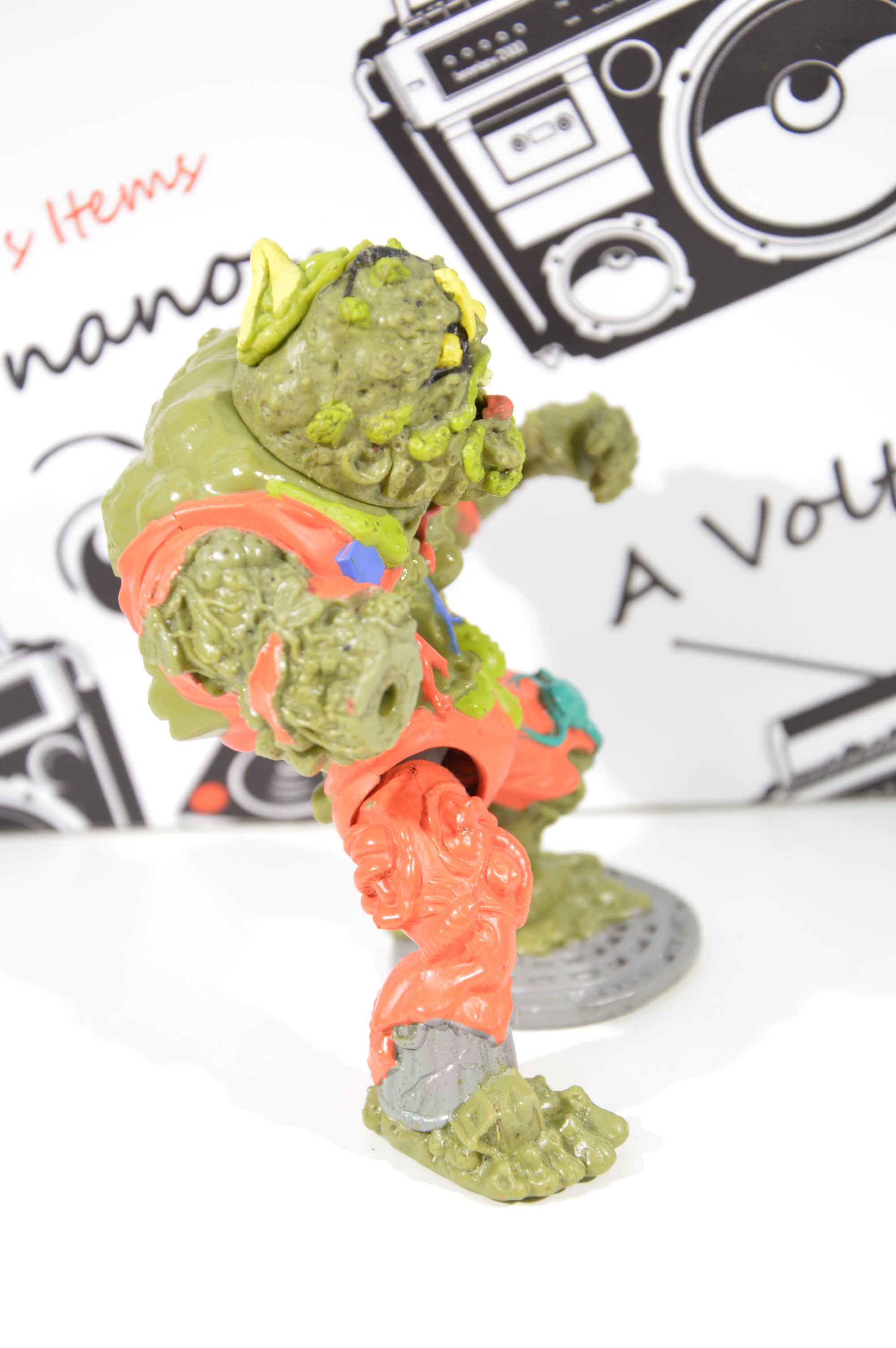 Action figure tartarughe ninja Muckman 1990 playmates toys Mirage studios