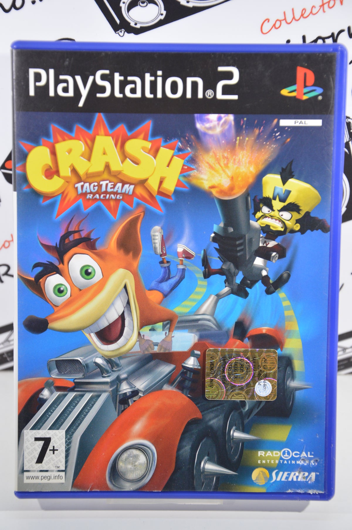 Crash Tag team racing PlayStation 2 7+ Ita