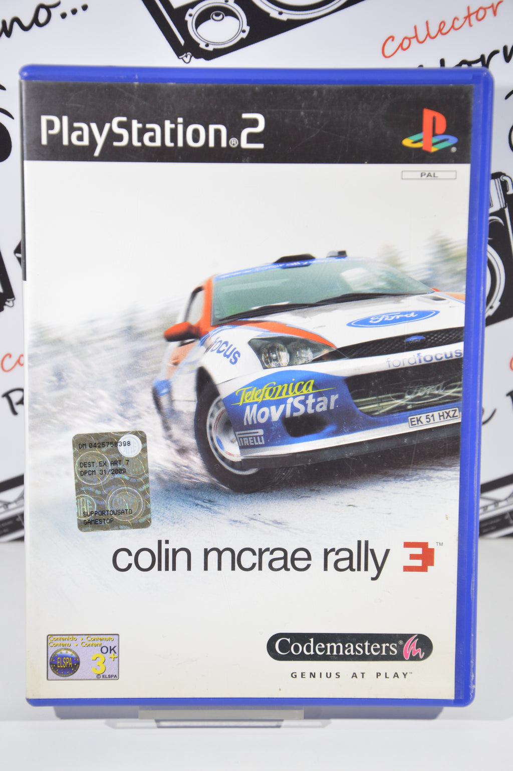 Colin Mcrae rally 3 Playstation 2 3+ Multilingua