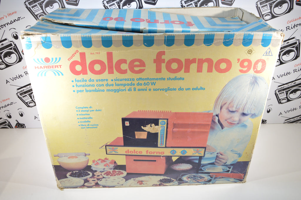 Dolce Forno '90 Harbert made in Italy giocattolo infanzia funzionante incompleto