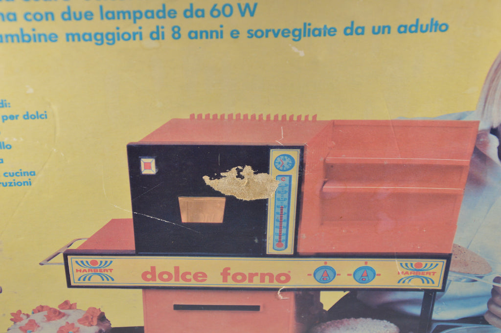 Dolce Forno '90 Harbert made in Italy giocattolo infanzia funzionante incompleto
