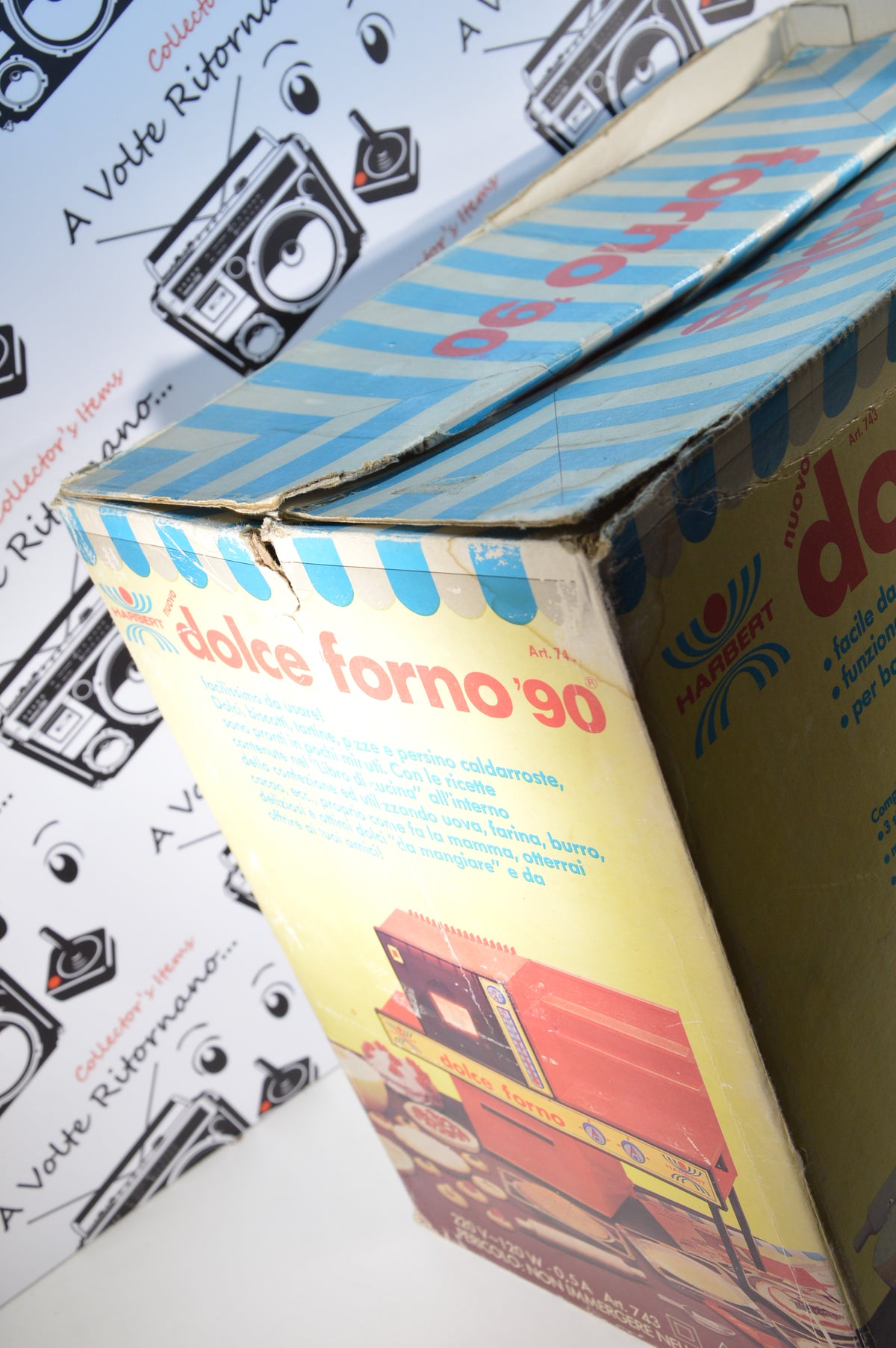 Dolce Forno '90 Harbert made in Italy giocattolo infanzia funzionante incompleto