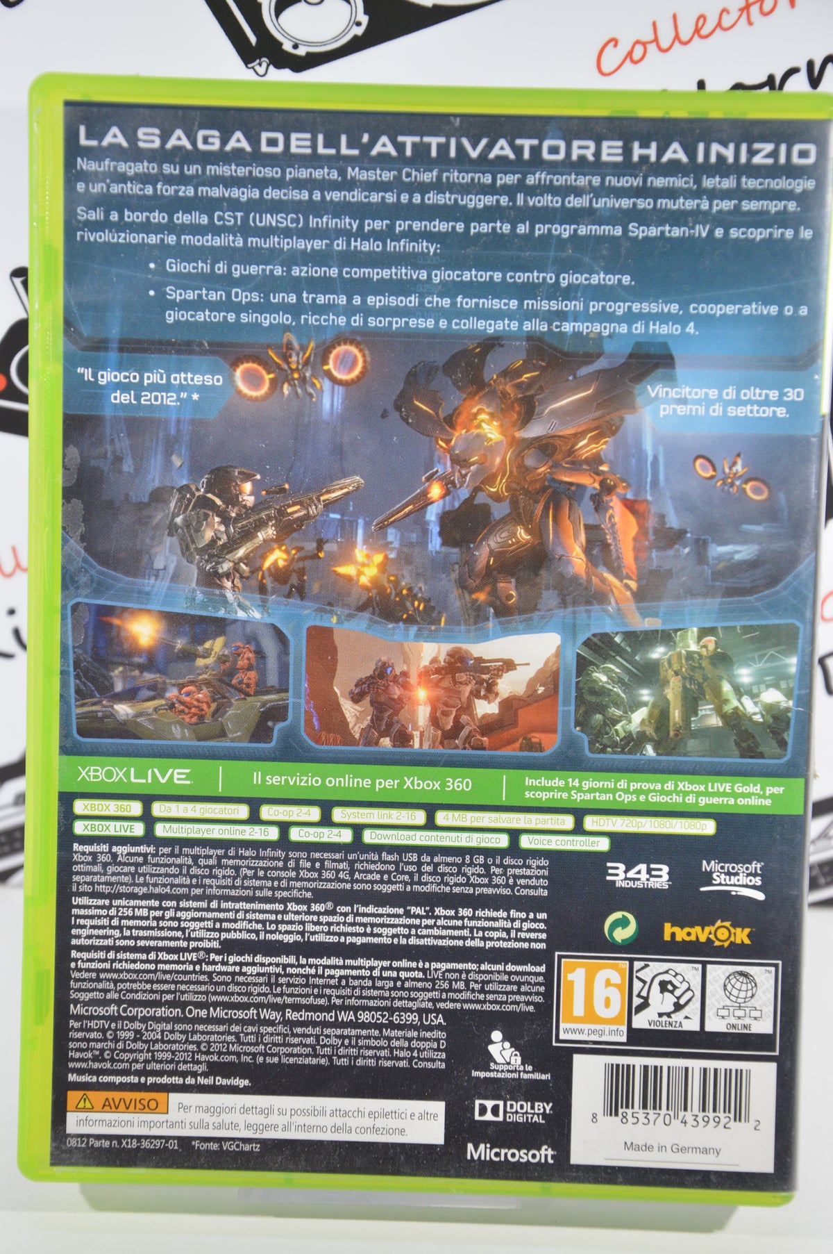 Halo 4 Xbox 360 16+ Multilingua