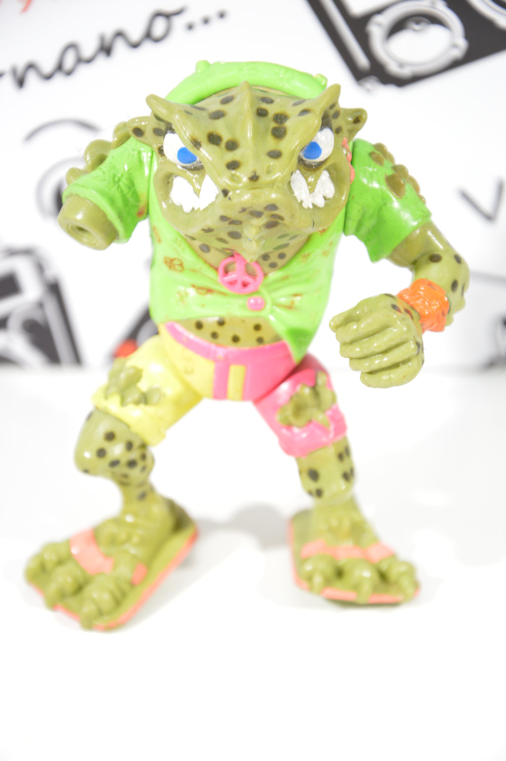 Action figure tartarughe ninja Napoleon Bonafrog 1990 playmates Mirage studios