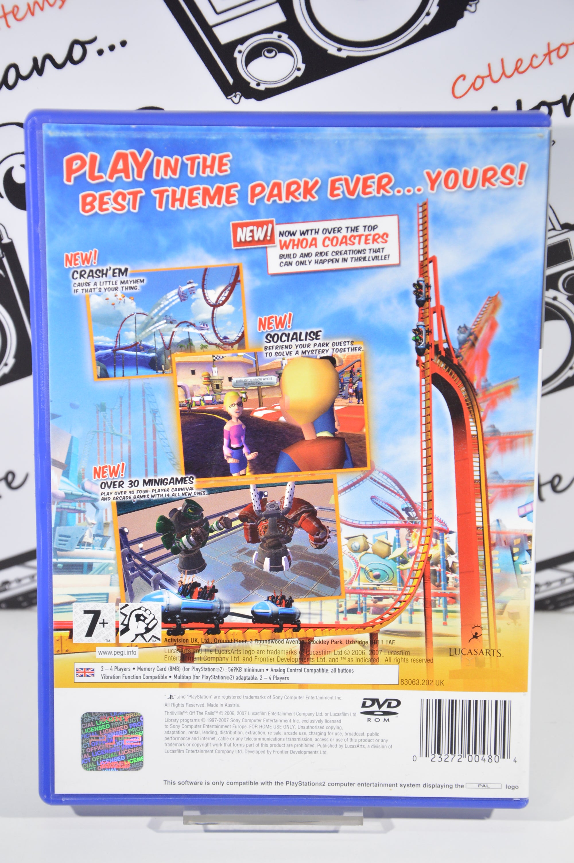 Thrillville off the Rails Playstation 2 7+ Multilingua
