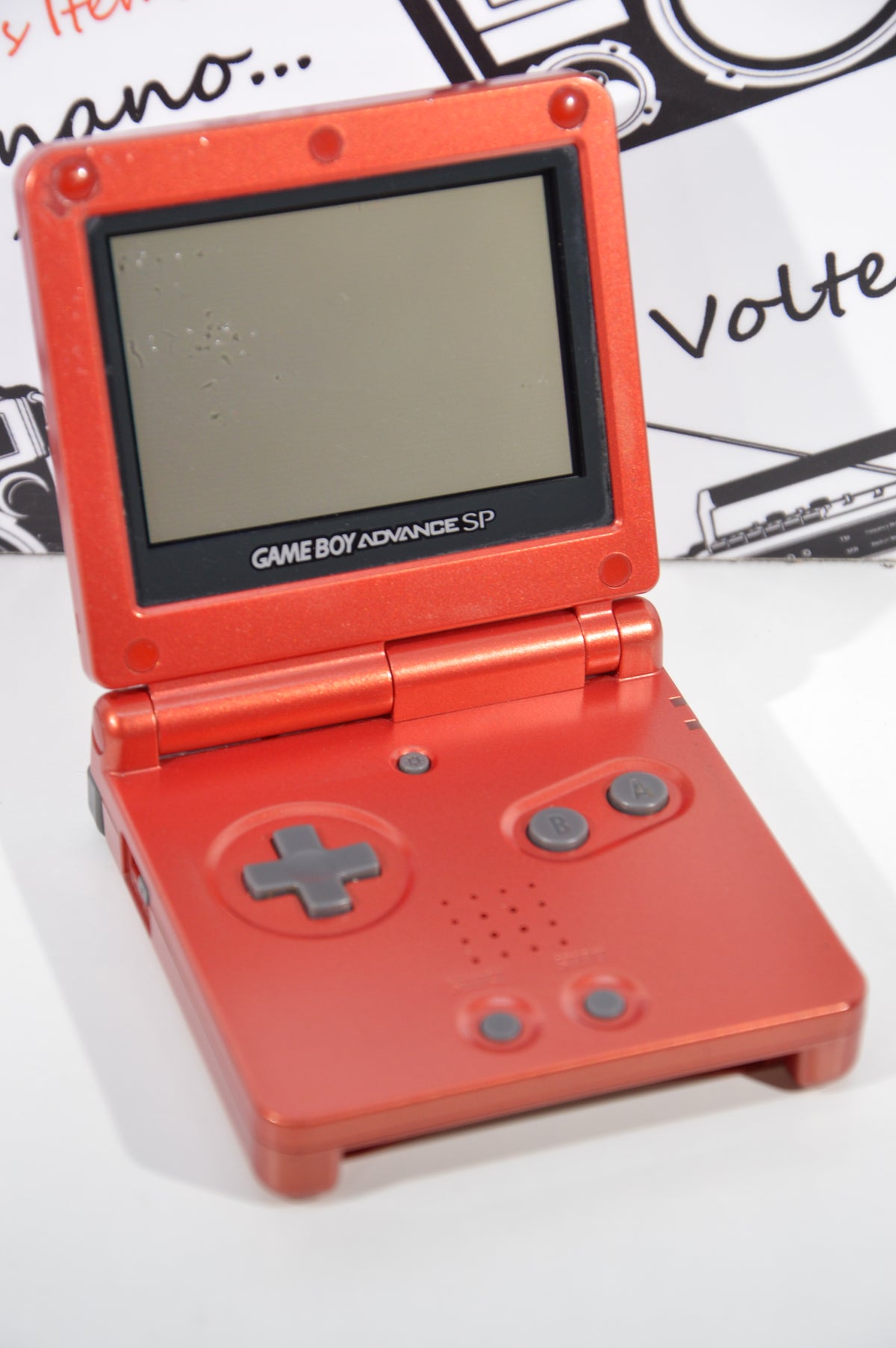 Nintendo Game Boy advance sp console portatile rossa funzionante