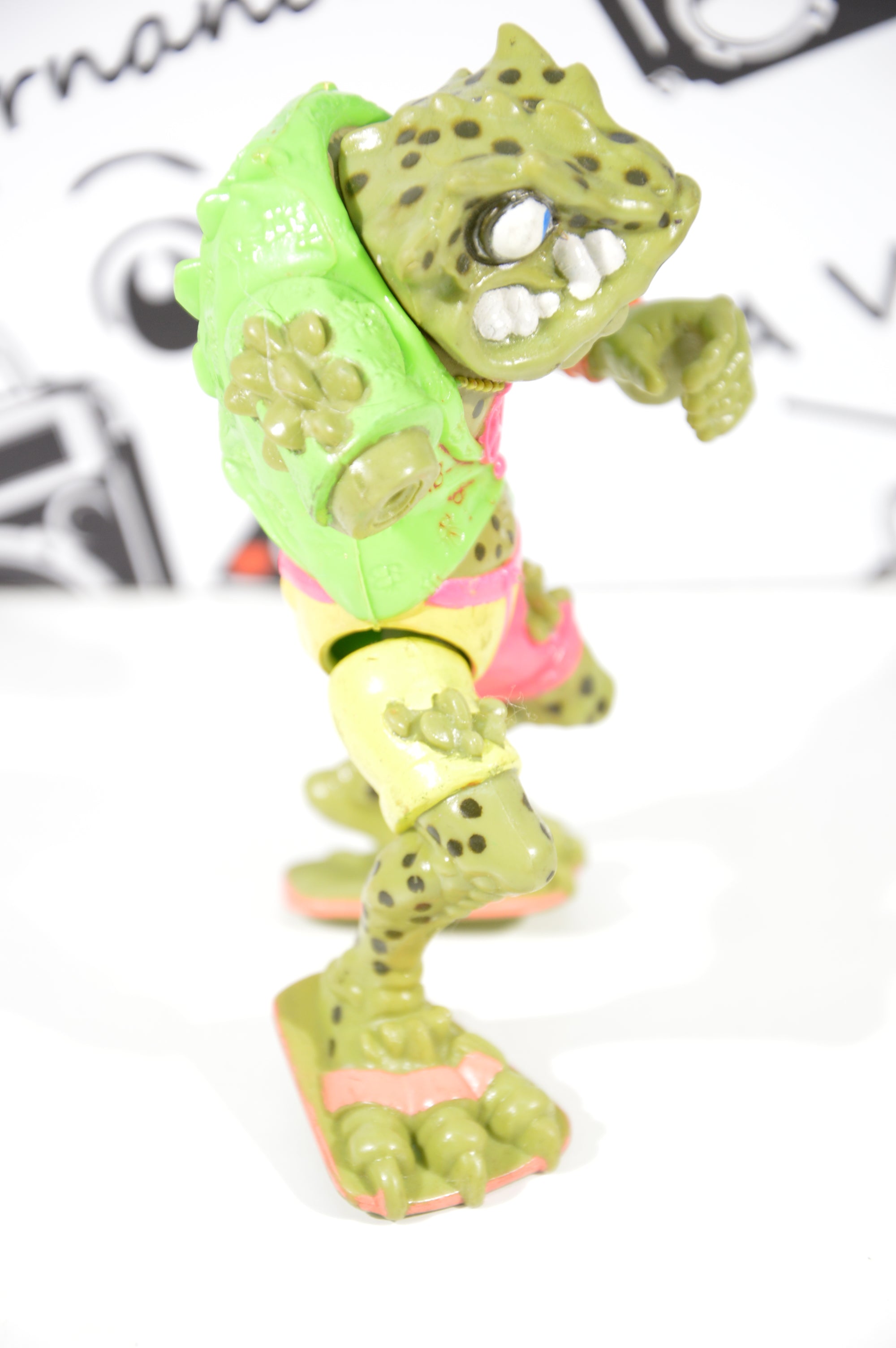 Action figure tartarughe ninja Napoleon Bonafrog 1990 playmates Mirage studios