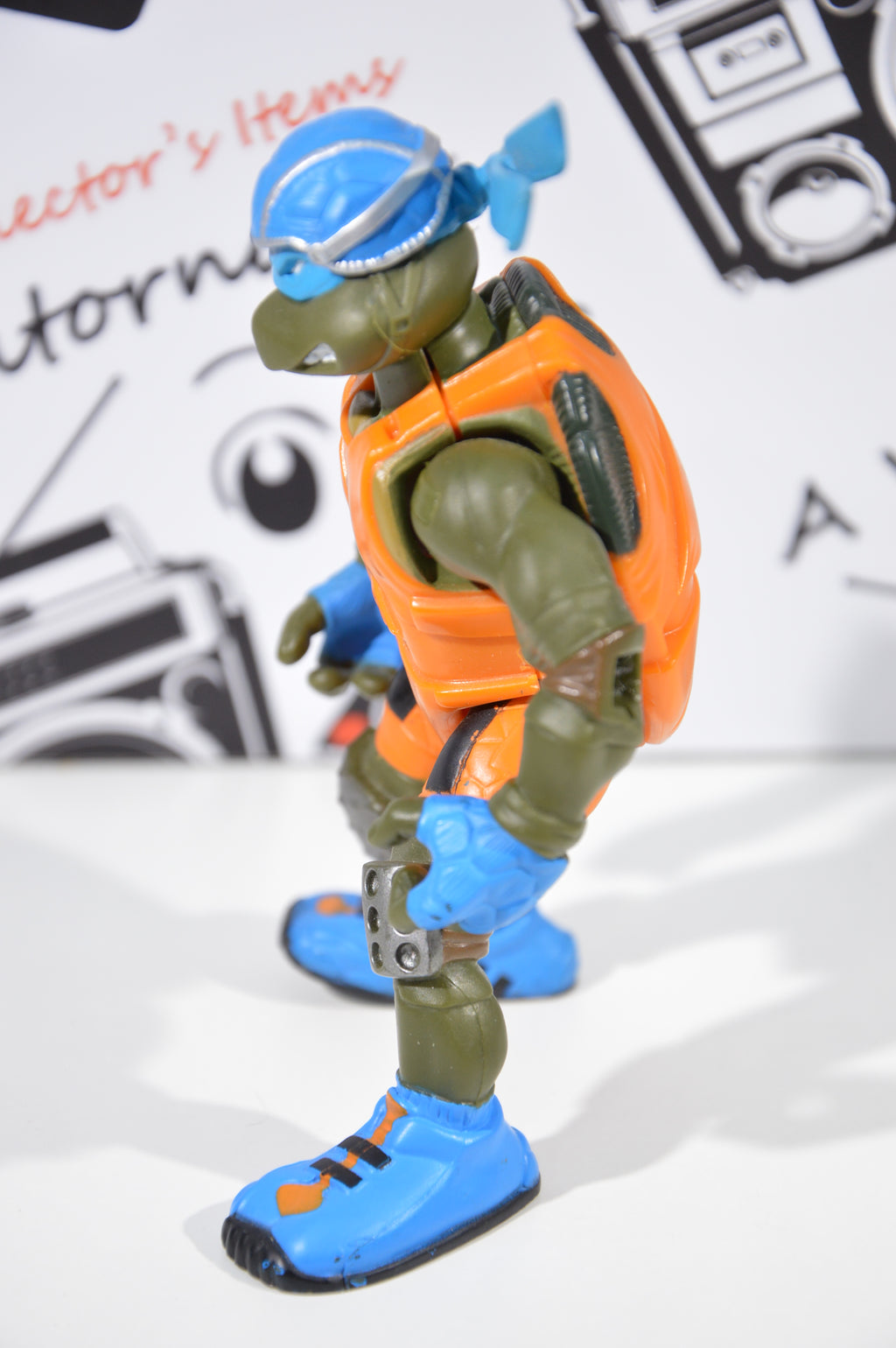 Action figure tartarughe ninja Scootin Leo 2003 Playmates Mirage