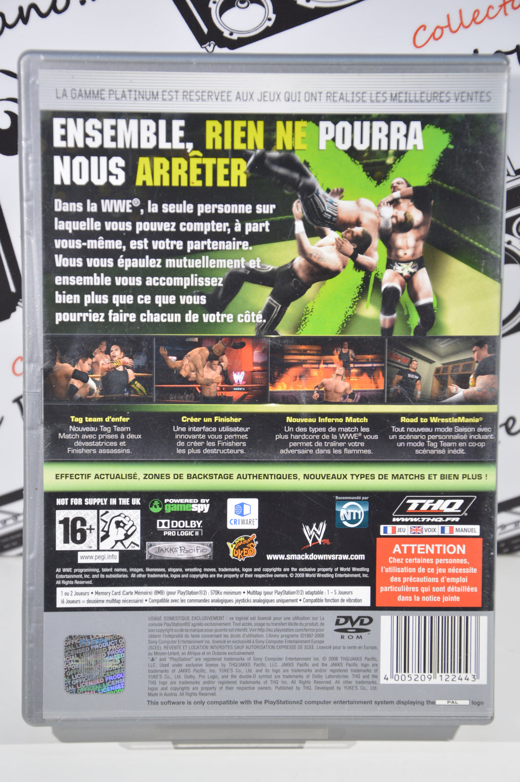 Smackdown vs Raw 2009 platinum Playstation 2 16+ Multilingua