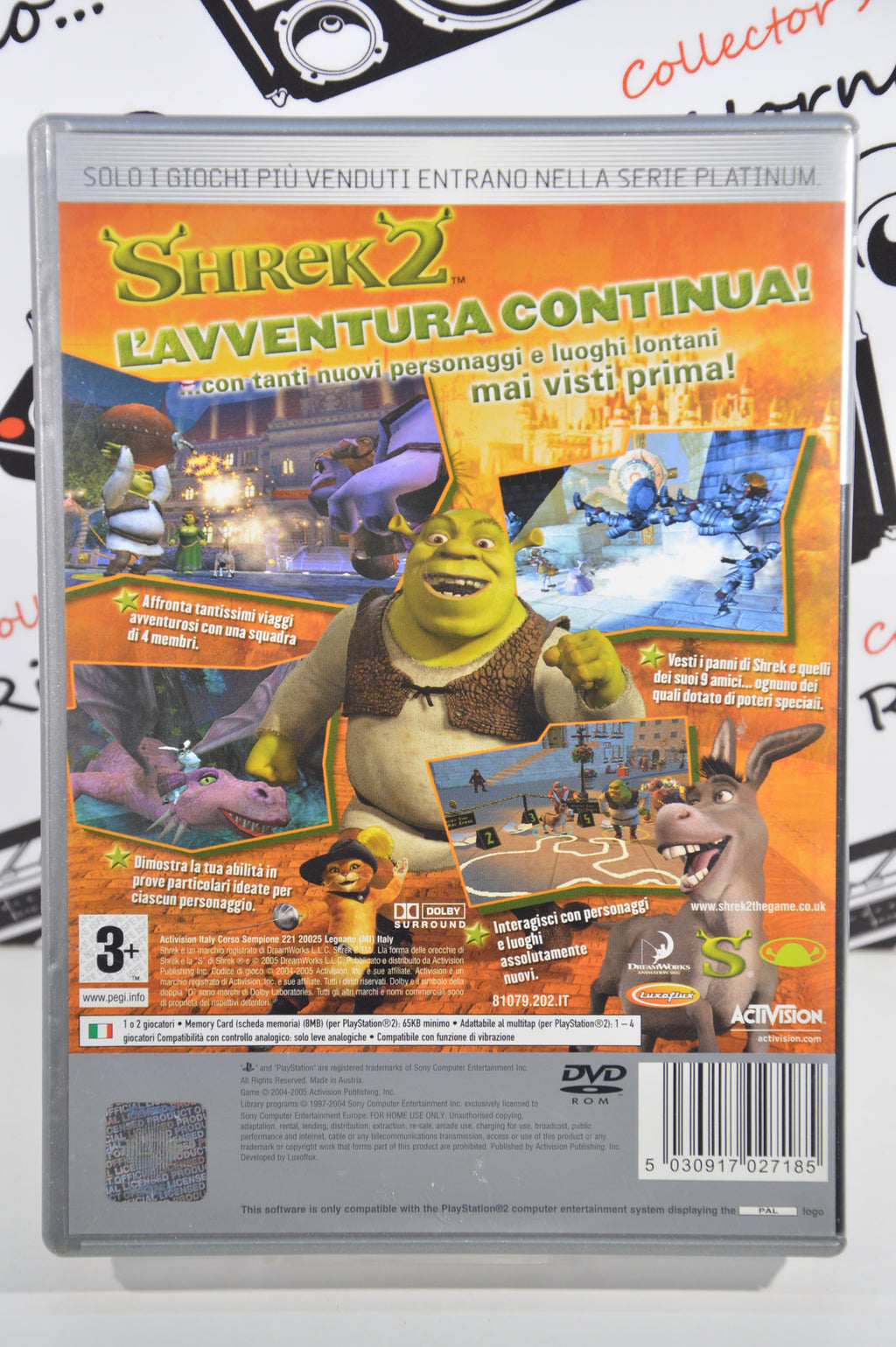 Shrek 2 platinum PlayStation 2 3+ Ita