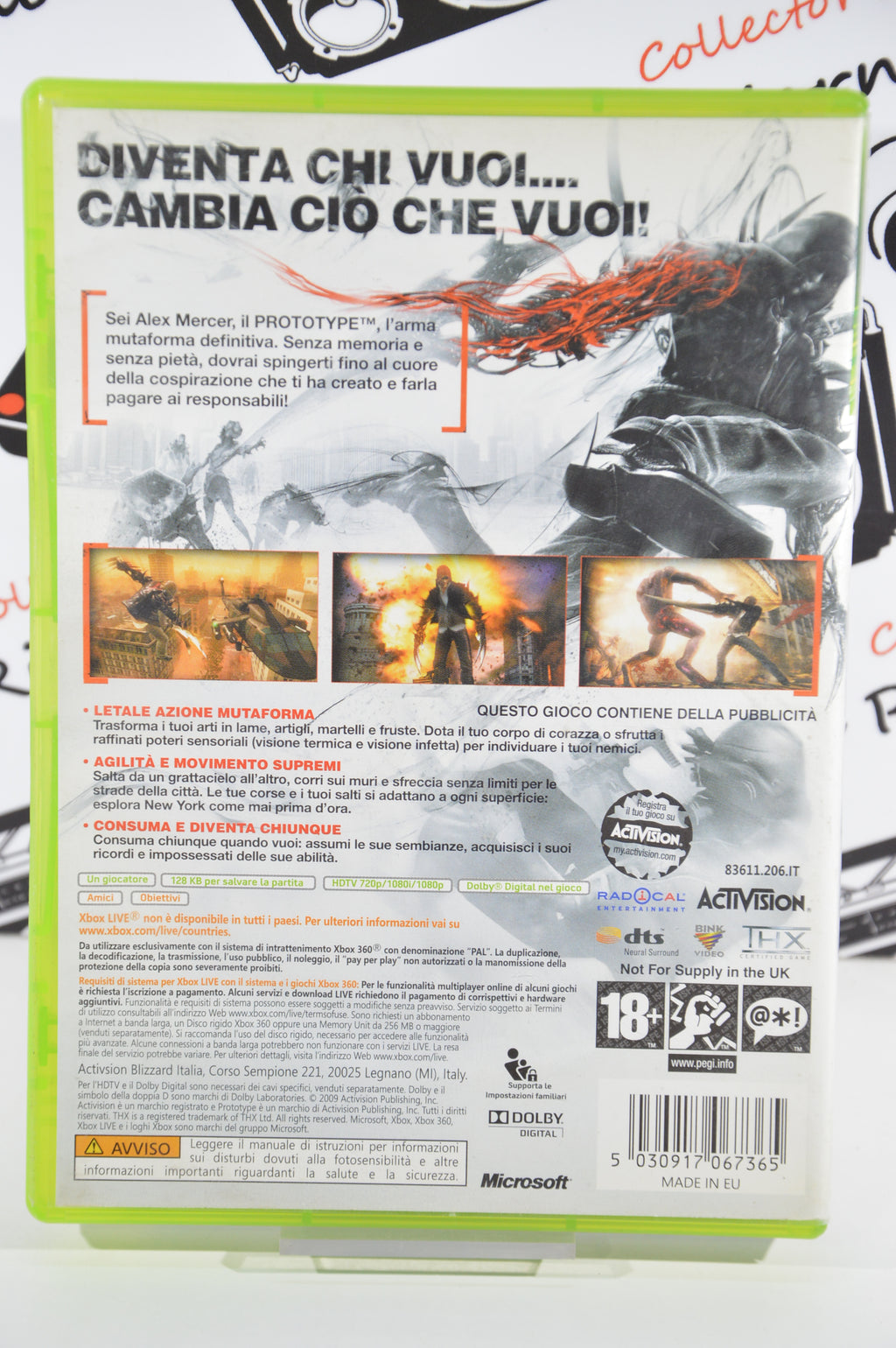 Prototype Xbox 360 18+ Multilingua