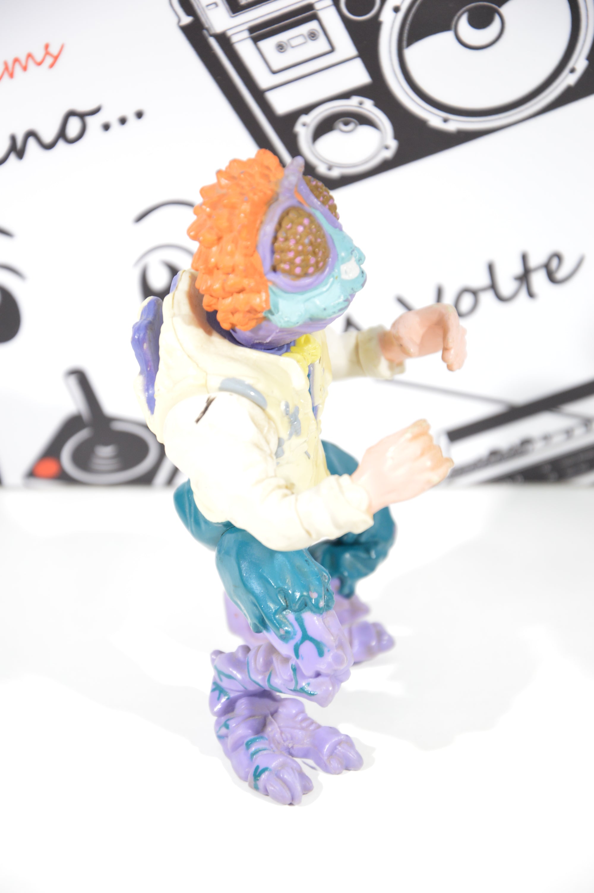 Action figure tartarughe ninja Baxter Stockman 1989 playmates Mirage studios