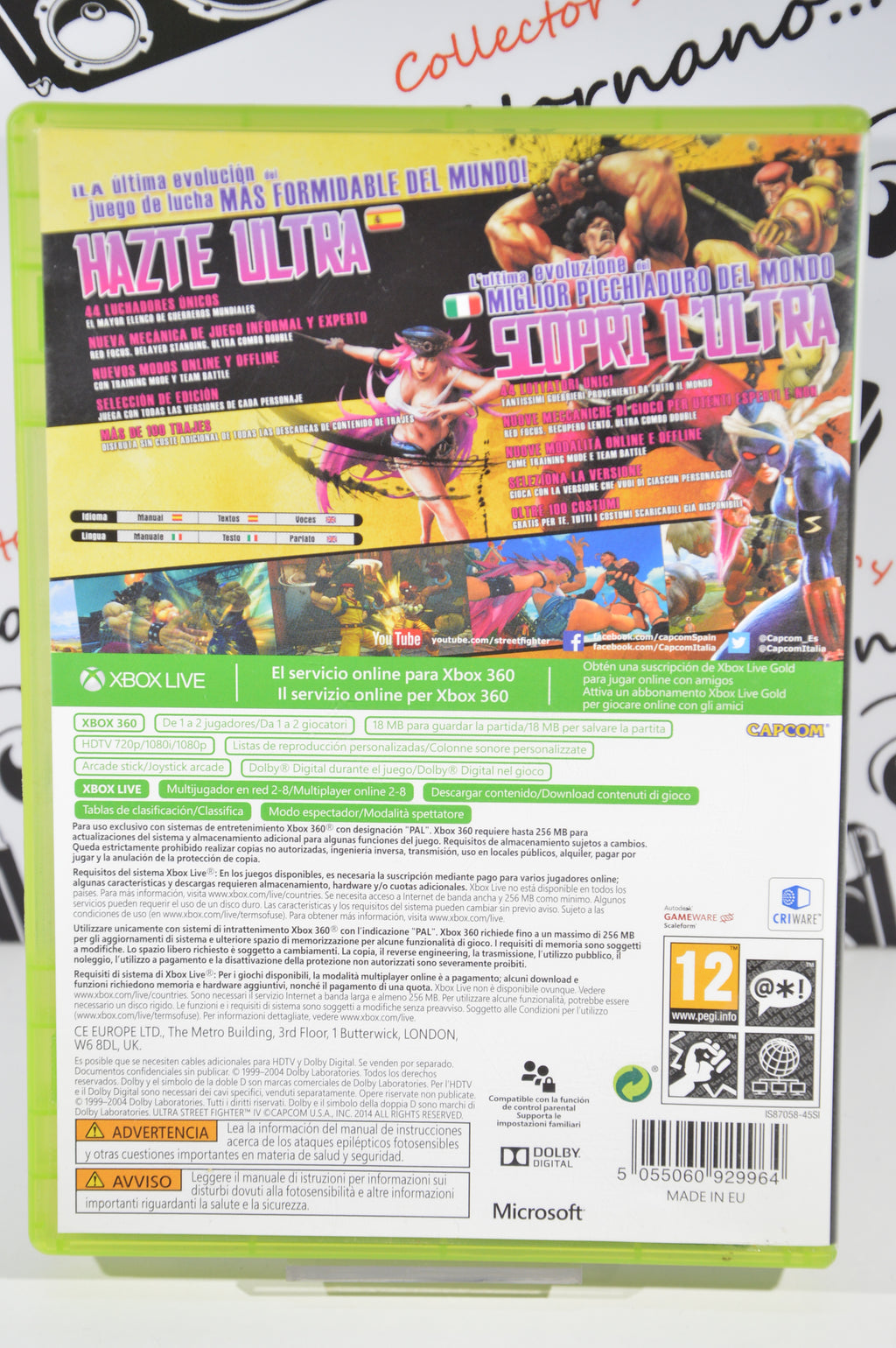Ultra Street fighter IV Xbox 360 12+ Multilingua