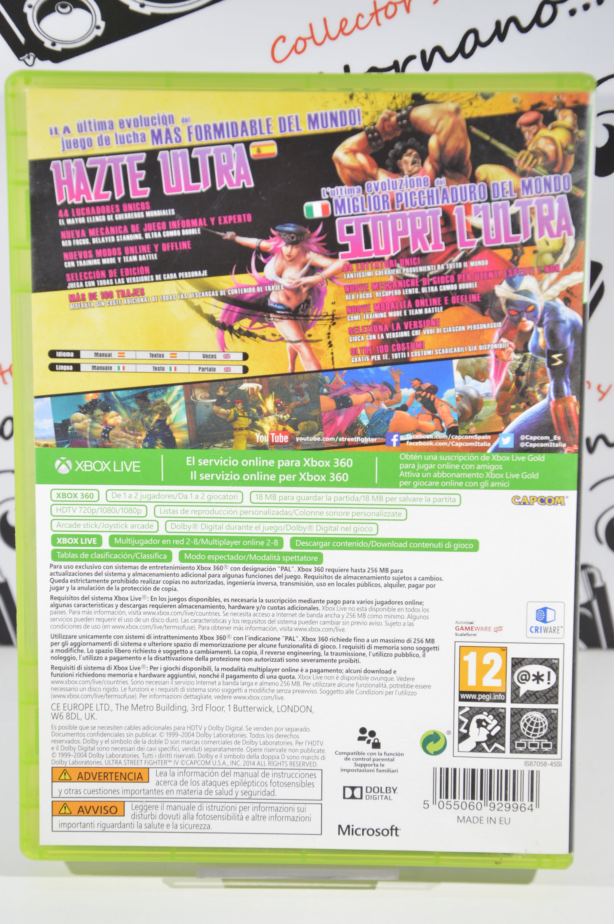 Ultra Street fighter IV Xbox 360 12+ Multilingua