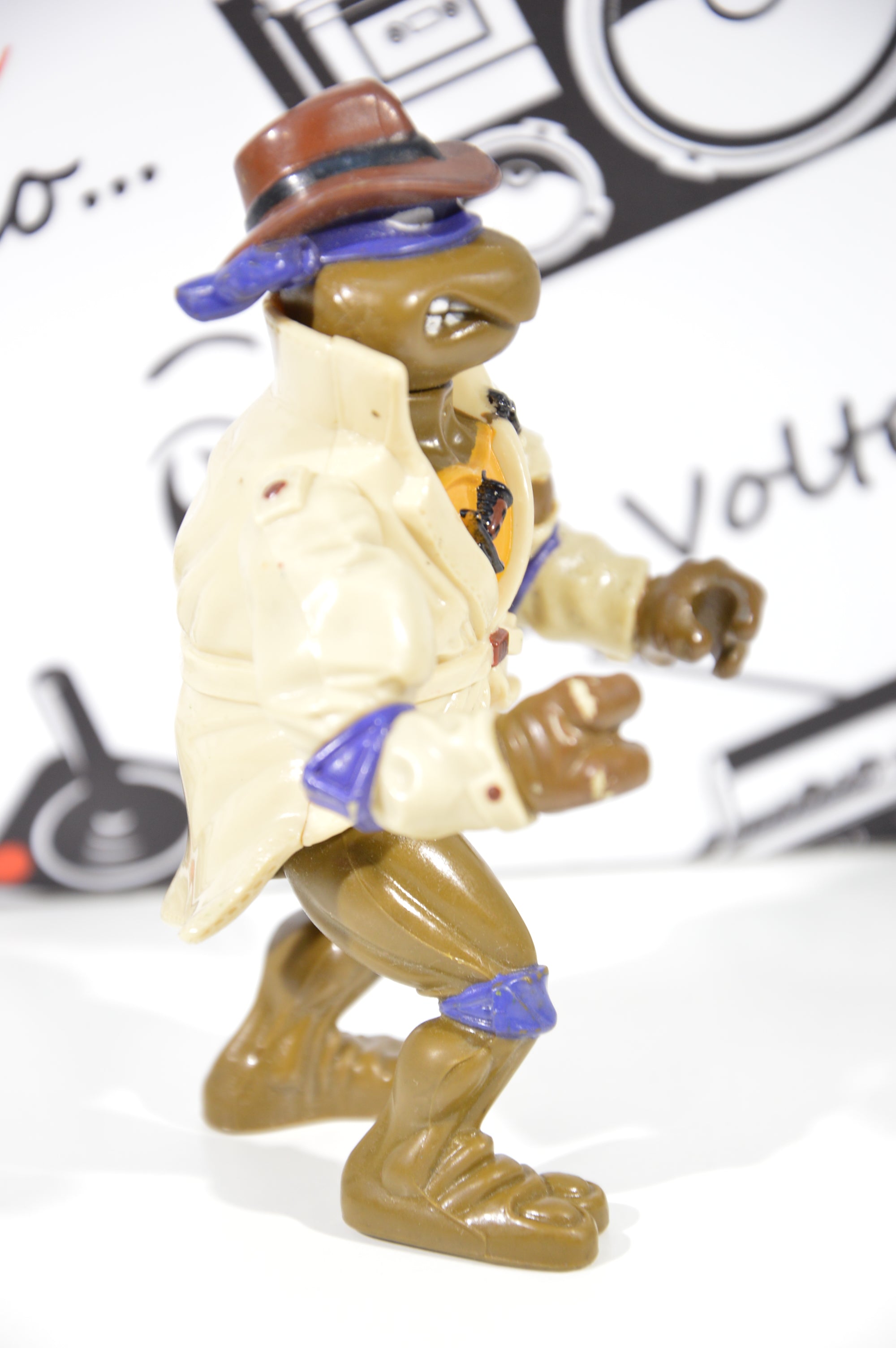 Action figure tartarughe ninja Undercover Don 1990 playmates Mirage studios