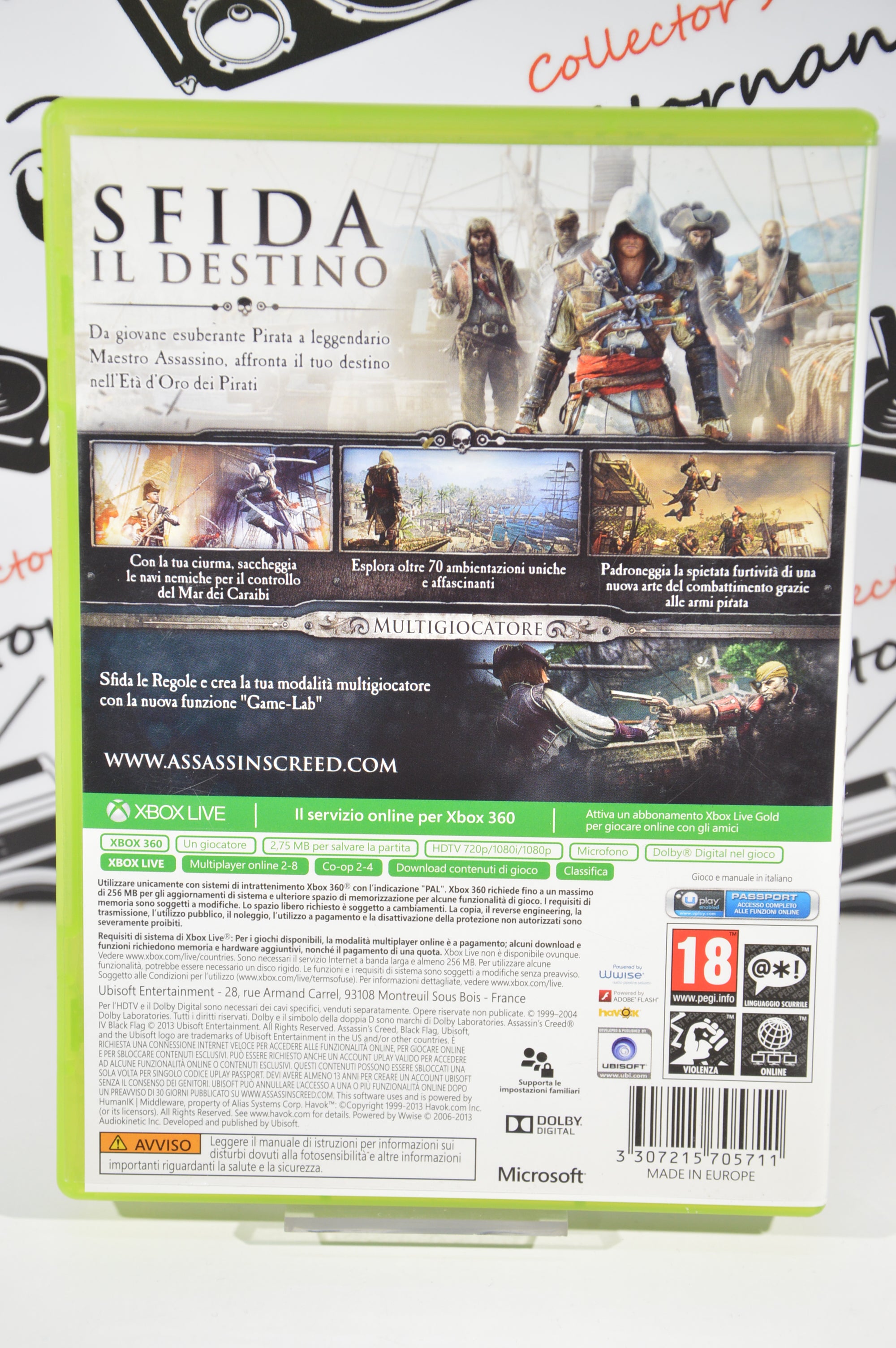 Assassin's Creed IV Black Flag Xbox 360 16+ Multilingua