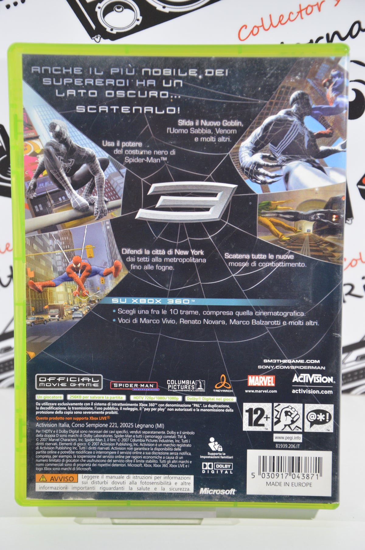 Spider-Man 3 Xbox 360 12+ Multilingua