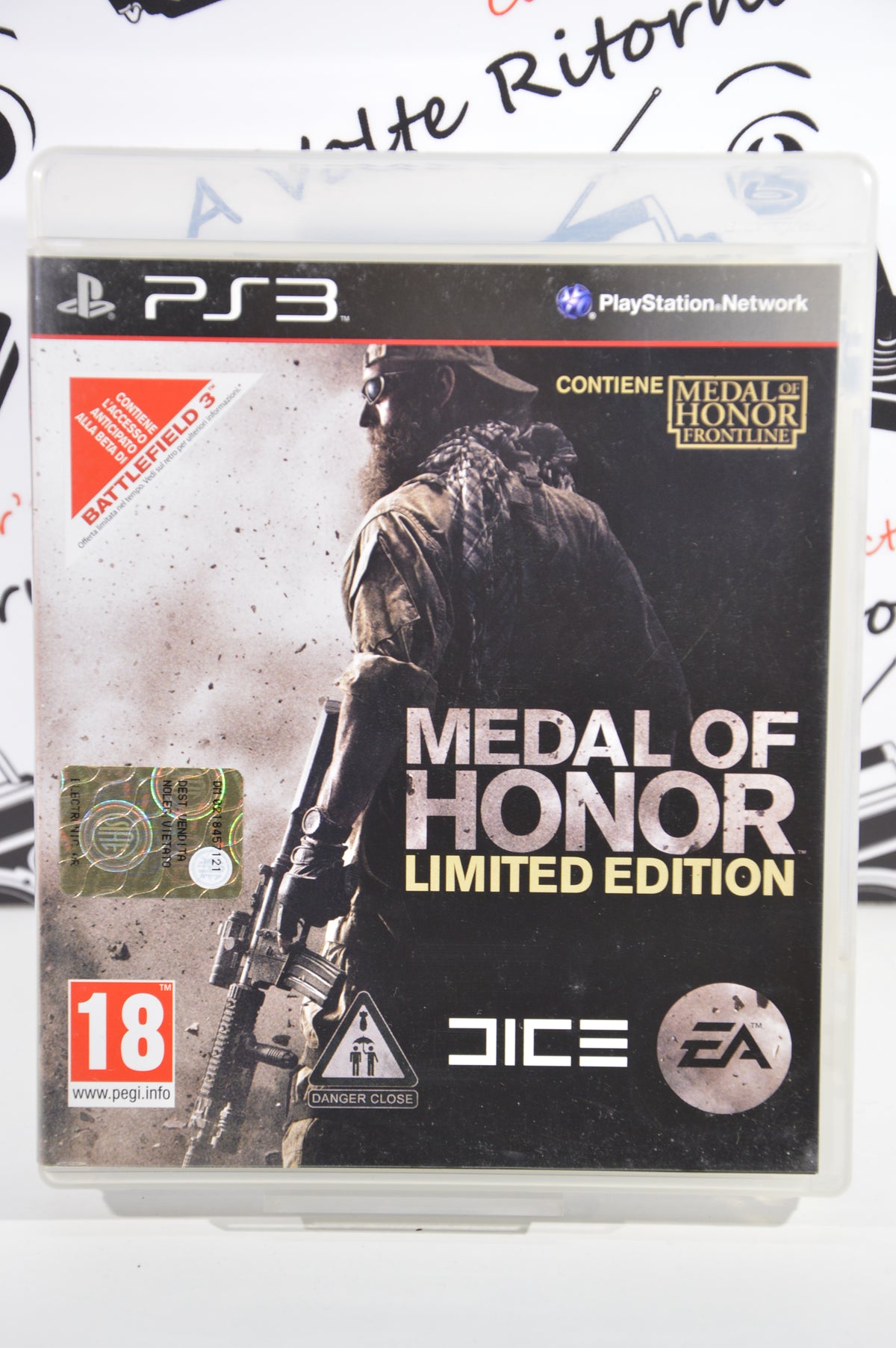 Medal of Honor limited edition Playstation 3 18+ Multilingua