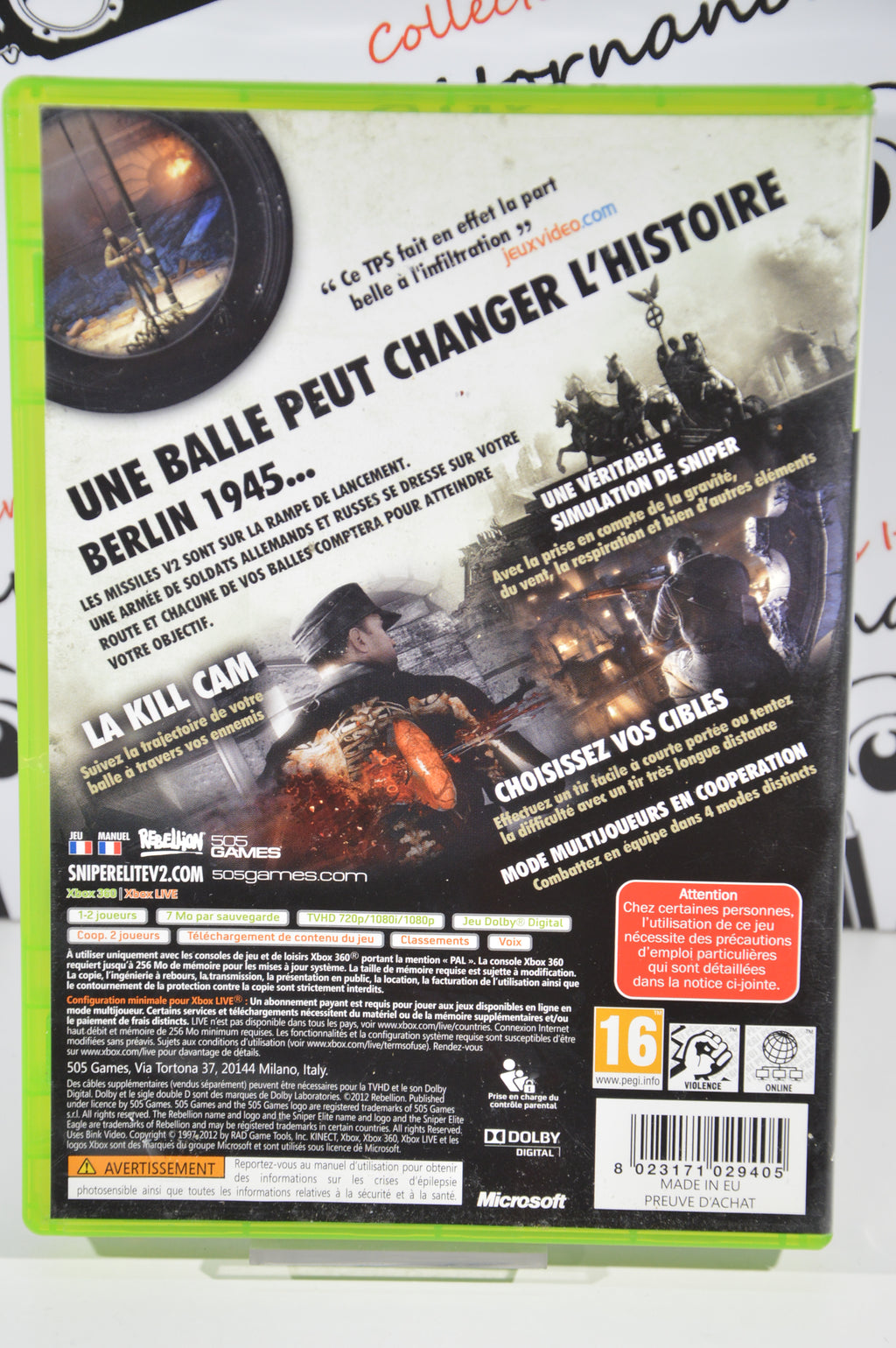 Sniper Elite Xbox 360 16+ Multilingua