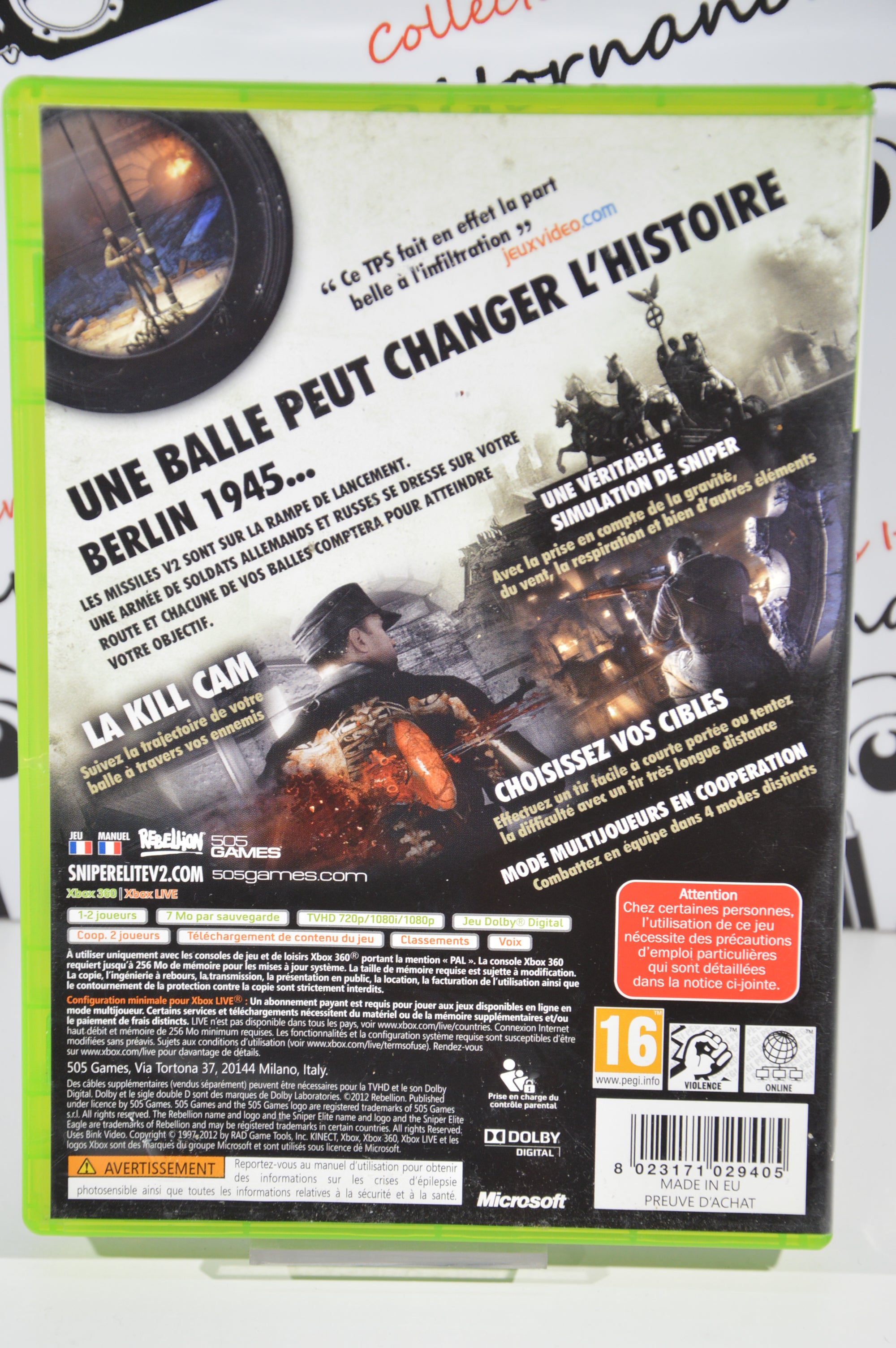 Sniper Elite Xbox 360 16+ Multilingua