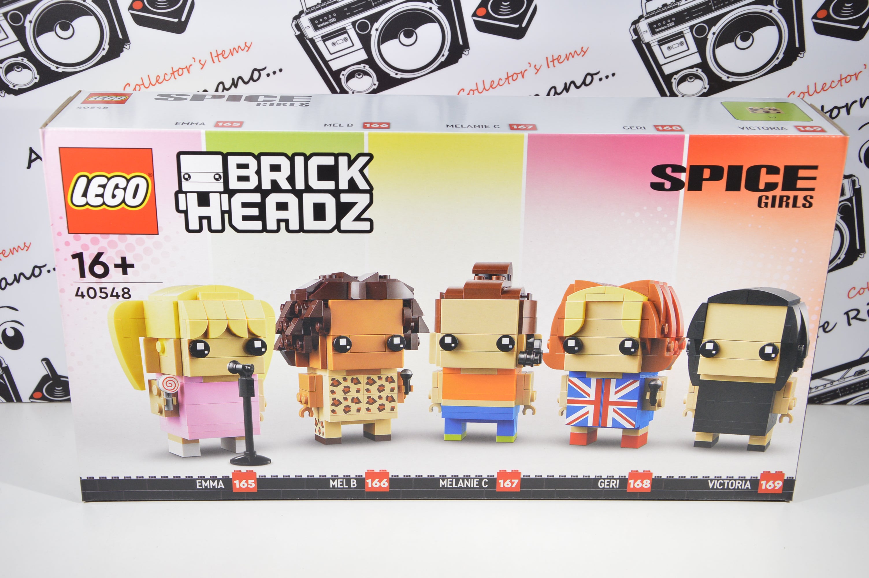 Lego 40548 Brickheadz Spice Girls 16+ nuovo sigillato
