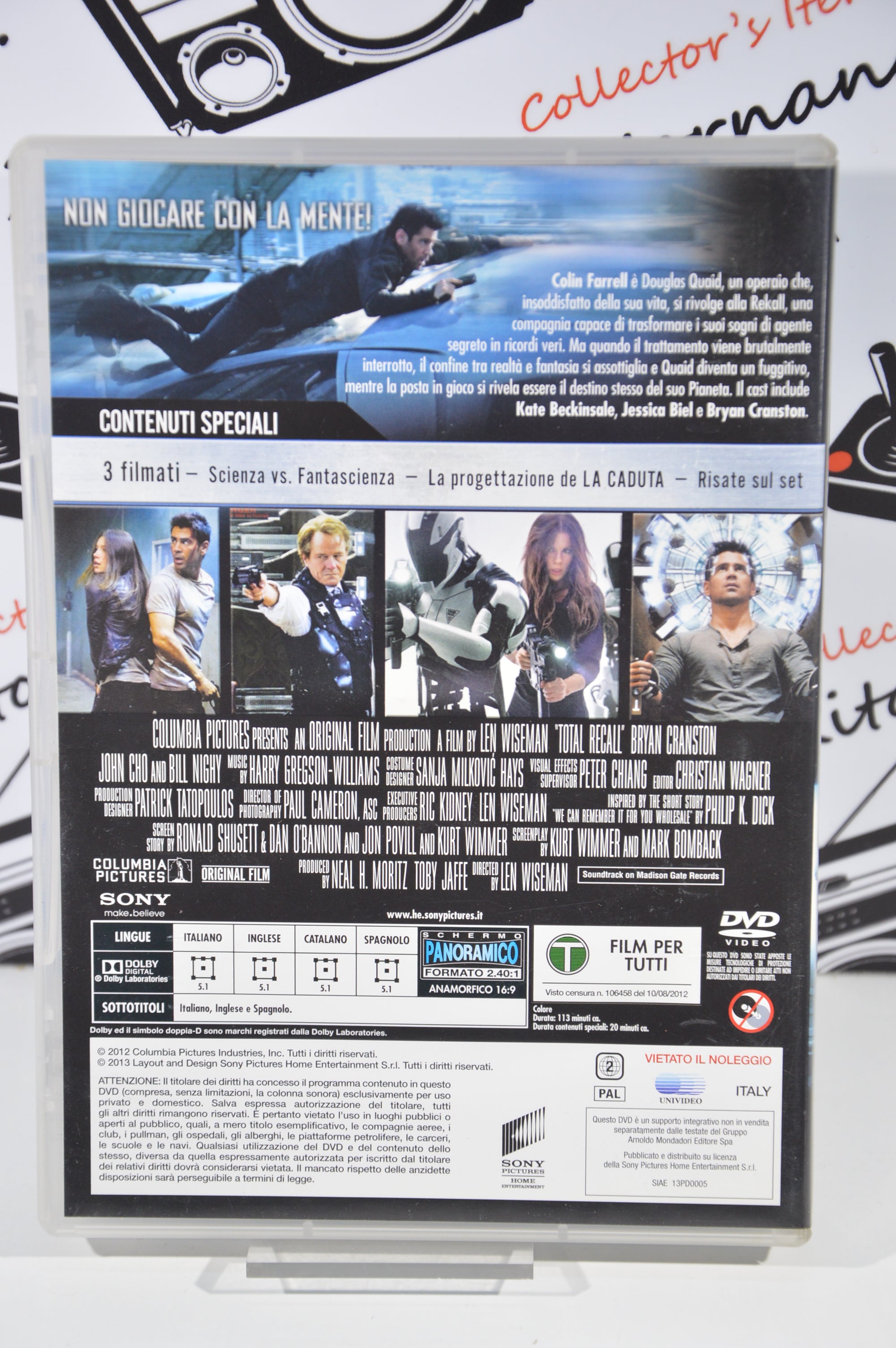 Total Recall atto di forza Dvd