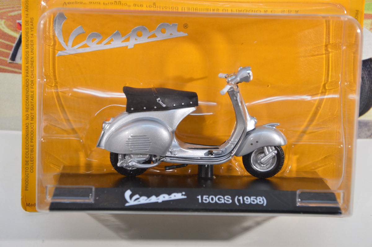 Vespa 150 Gs 1958 scala 1:18 con fascicolo Vespa collection 1 die cast