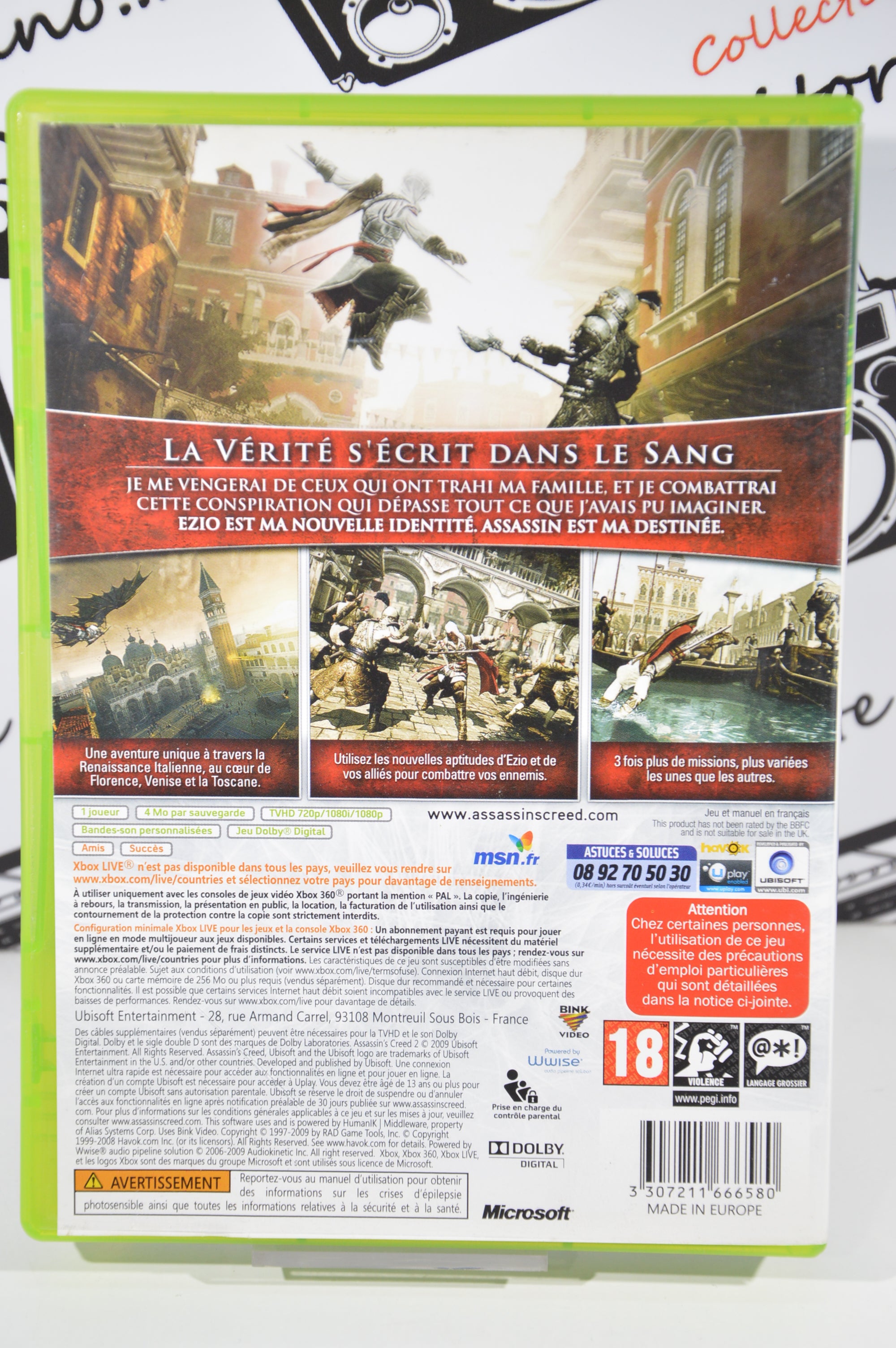 Assassin's creed II Xbox 360 18+ Multilingua