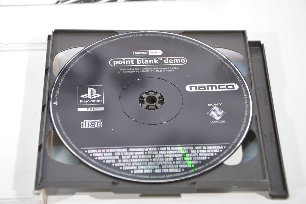 Tekken 2 platinum + demo point blank PlayStation 1 12+