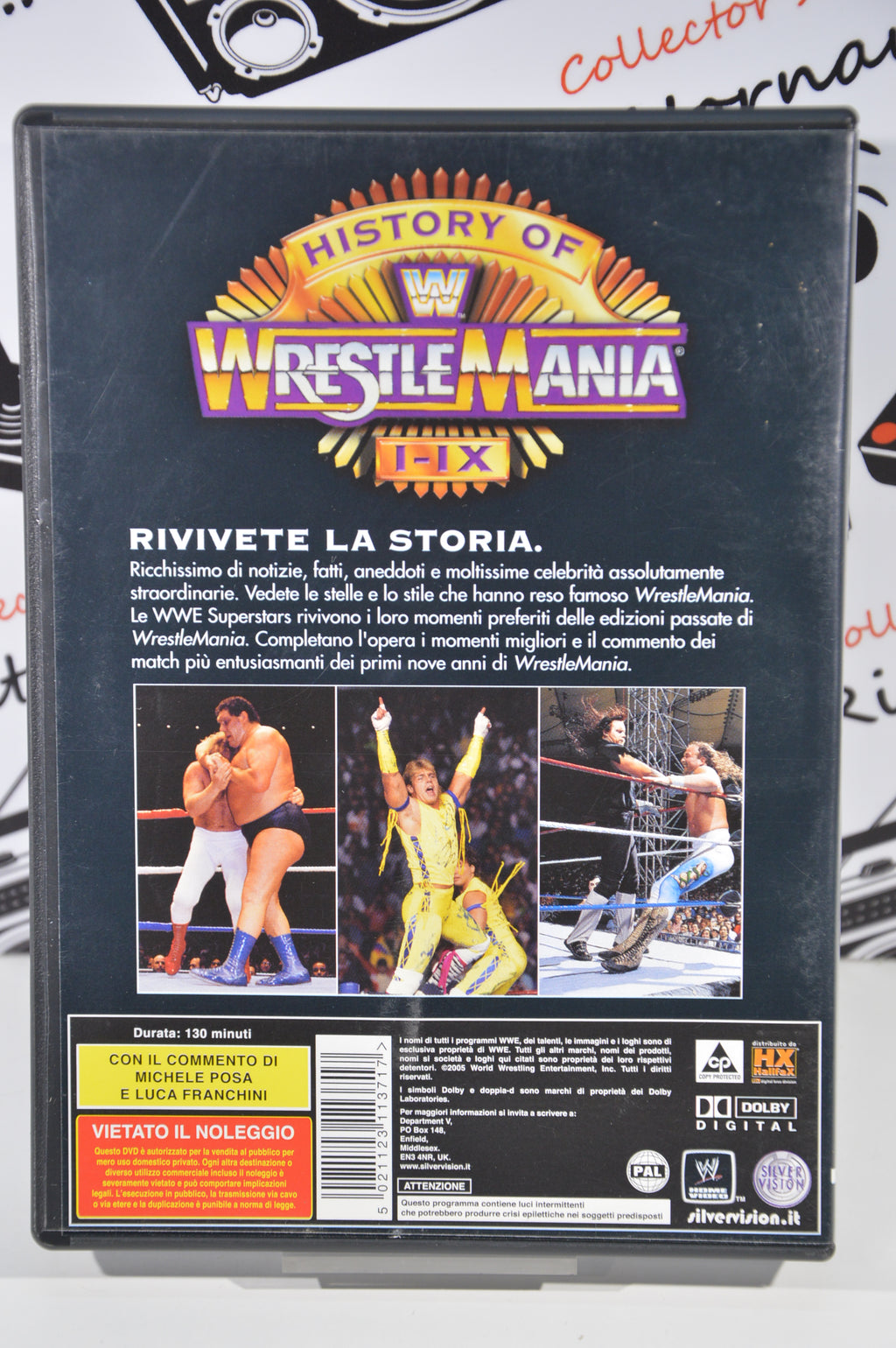 History of Wrestlemania 1985-1993 Dvd