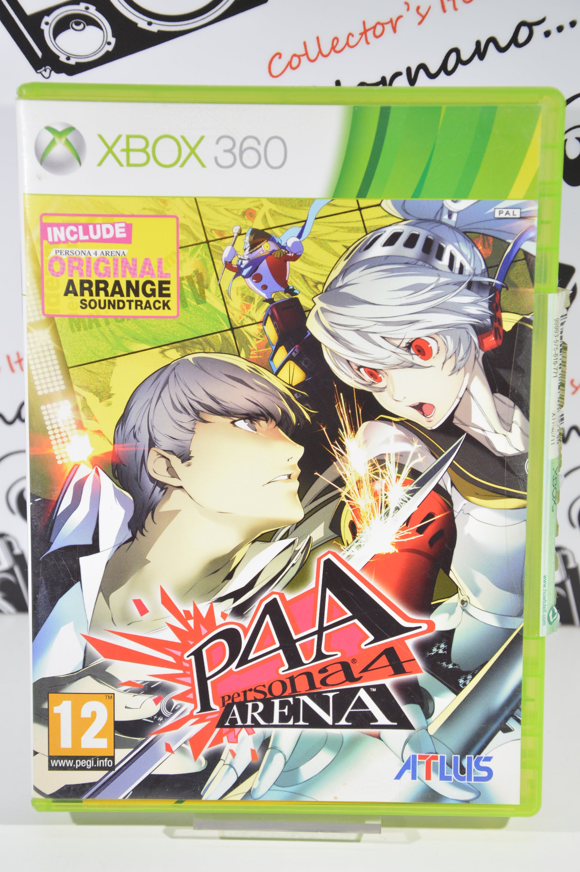 Persona 4 Arena gioco + colonna sonora Xbox 360 12+ Lingua Inglese