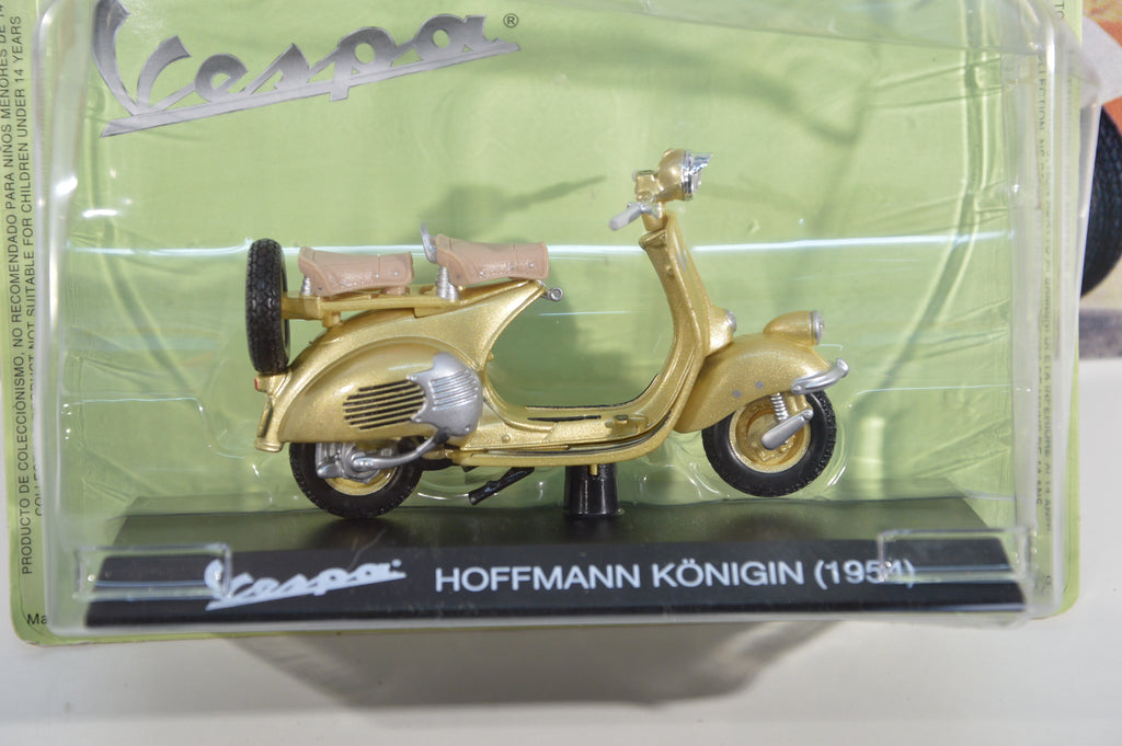 Vespa Hoffmann Konigin 1954 1:18 con fascicolo Vespa collection 4 die cast