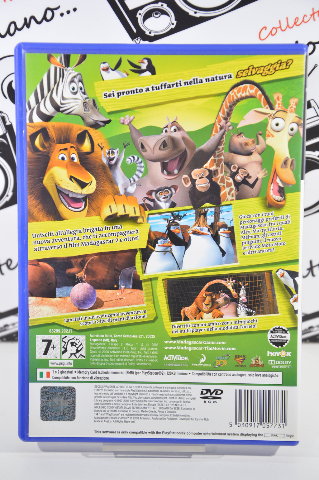 Madagascar 2 PlayStation 2 7+ ITA